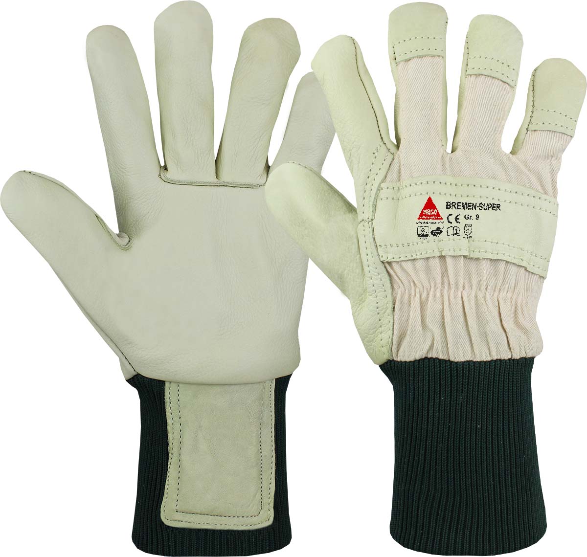 HASE Arbeitshandschuh "Bremen Super SB" Nr. 293330, VPE: 12 PA