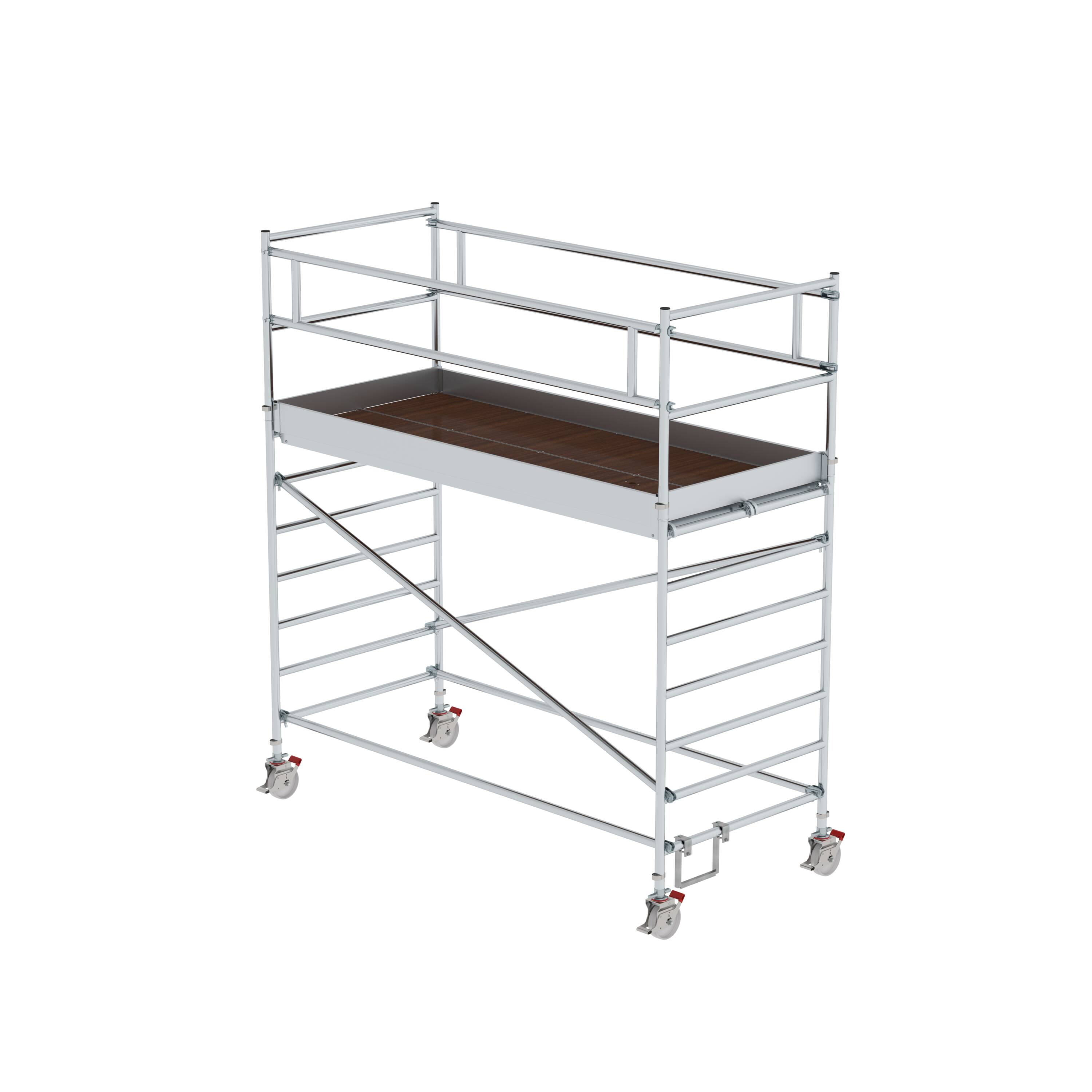 MUNK Rollgerüst 1,35 x 3,0 m mit Doppel-Plattform