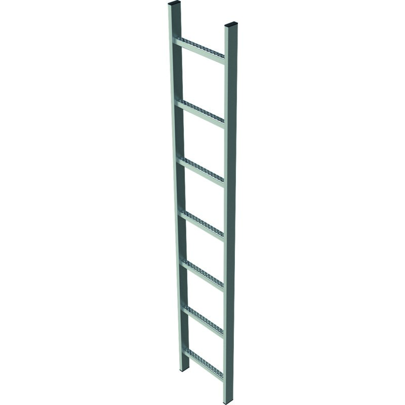 ZARGES Schachtleiter, Stahl 400 mm lichte Breite