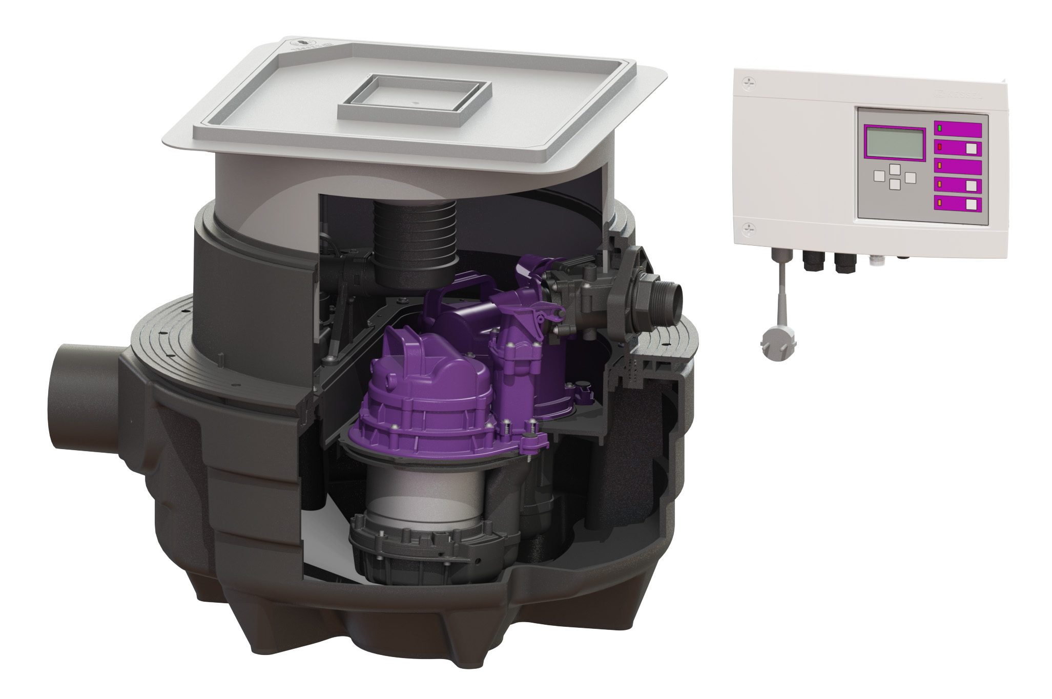 KESSEL-Hebeanlage Aqualift M Art-Nr.: 28704X
