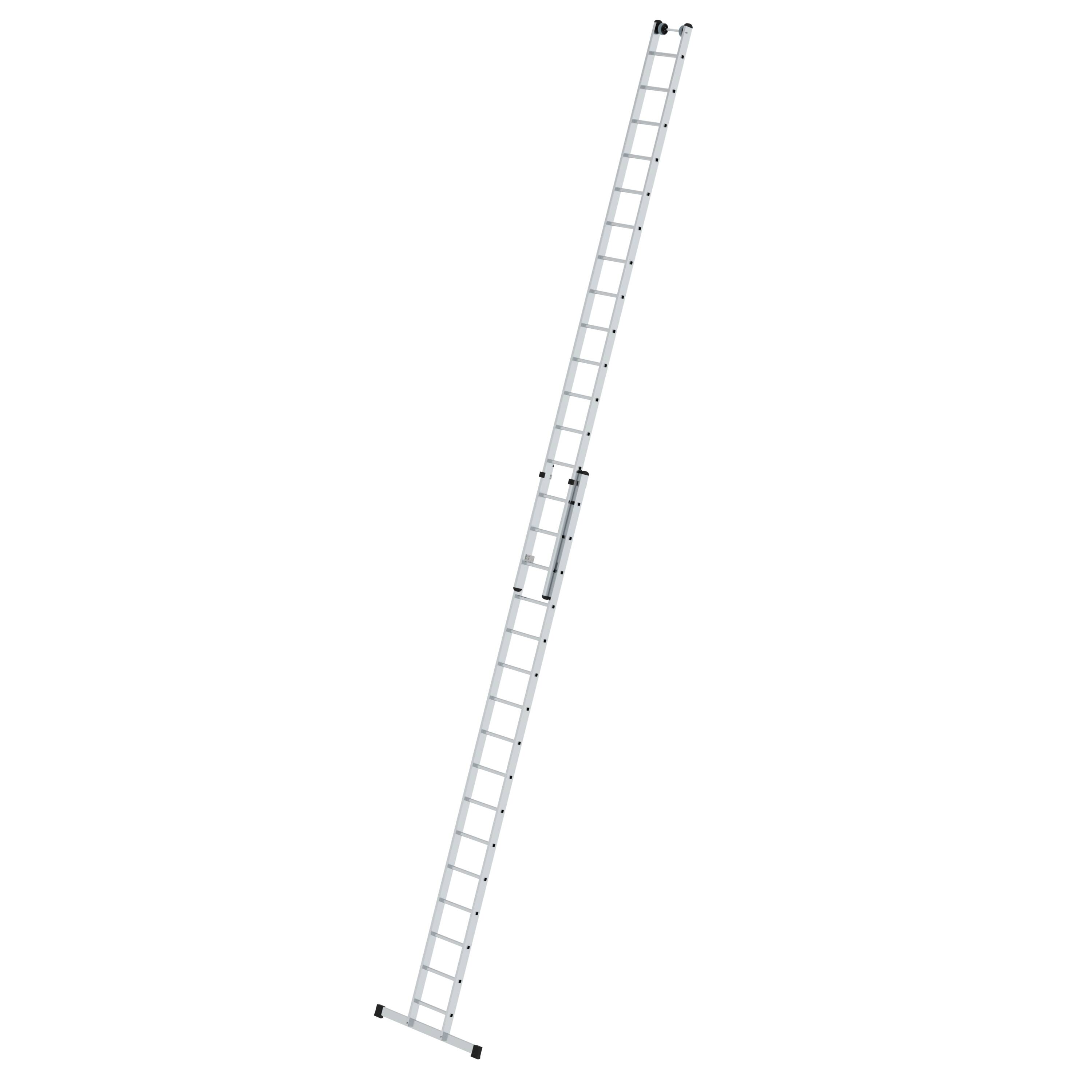 MUNK Sprossen-Schiebeleiter 2-teilig mit Standard-Traverse