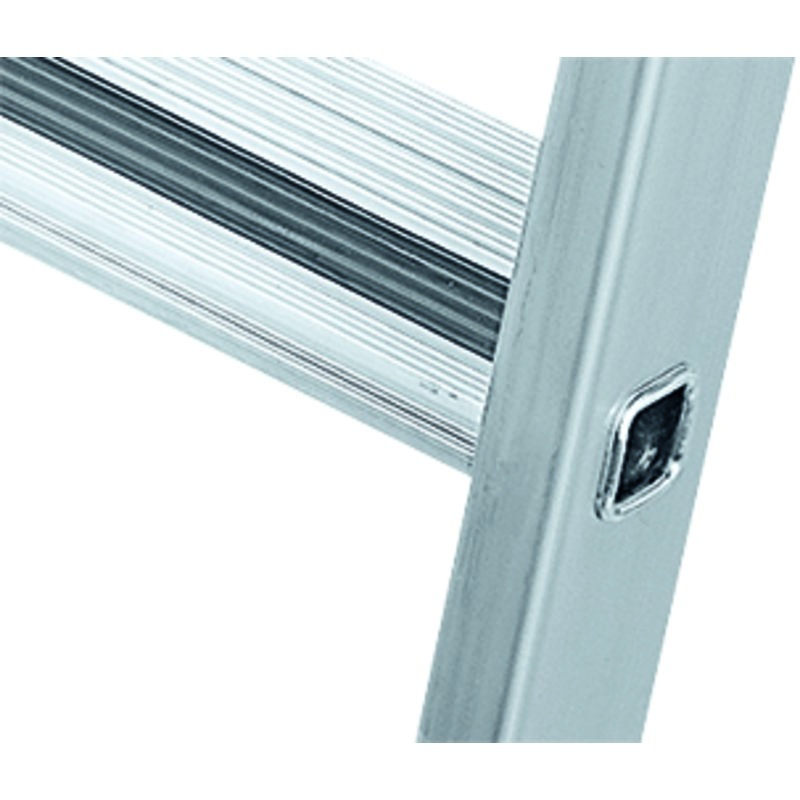ZARGES Saferstep LH Gebördelte Stufen-Regaleinhängeleiter