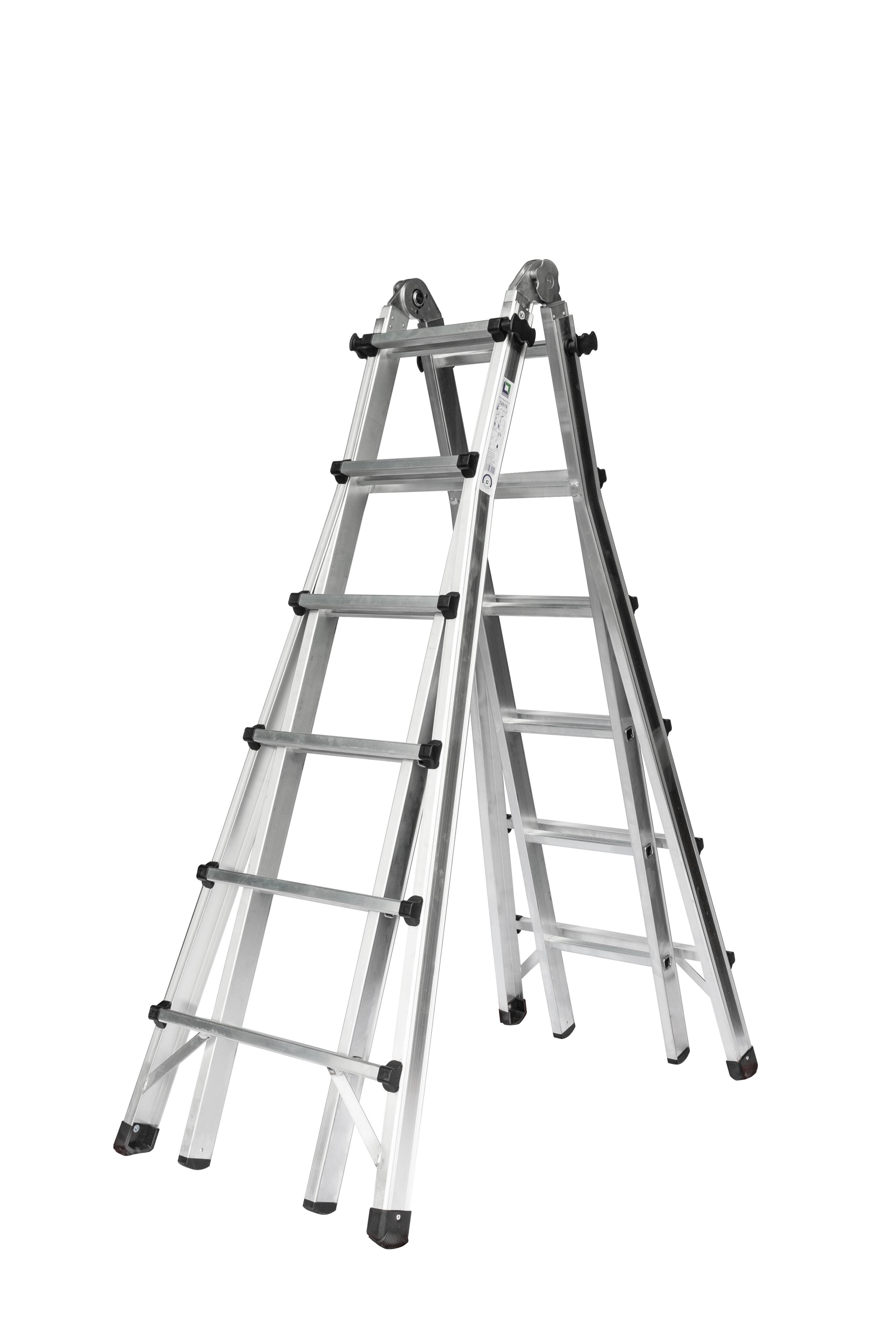 MUNK Teleskopleiter 4-teilig ohne Traverse