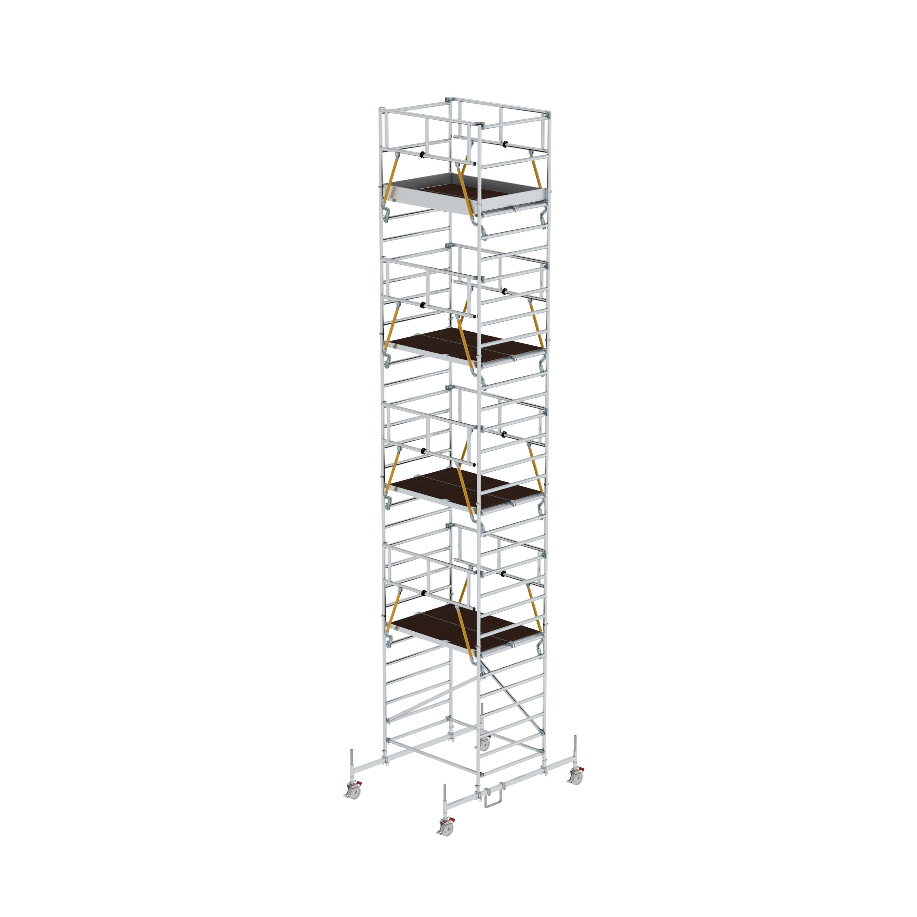 MUNK Rollgerüst SG 1,35 x 1,80 m mit Fahrbalken & Doppel-Plattform