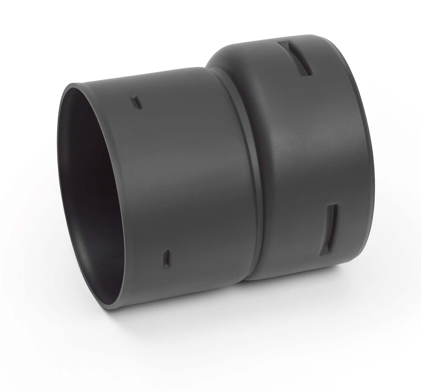 Spülschacht Anschlußstück an Strabusil/ Siroplast DN 100 Fabr.Rehau 12302391001