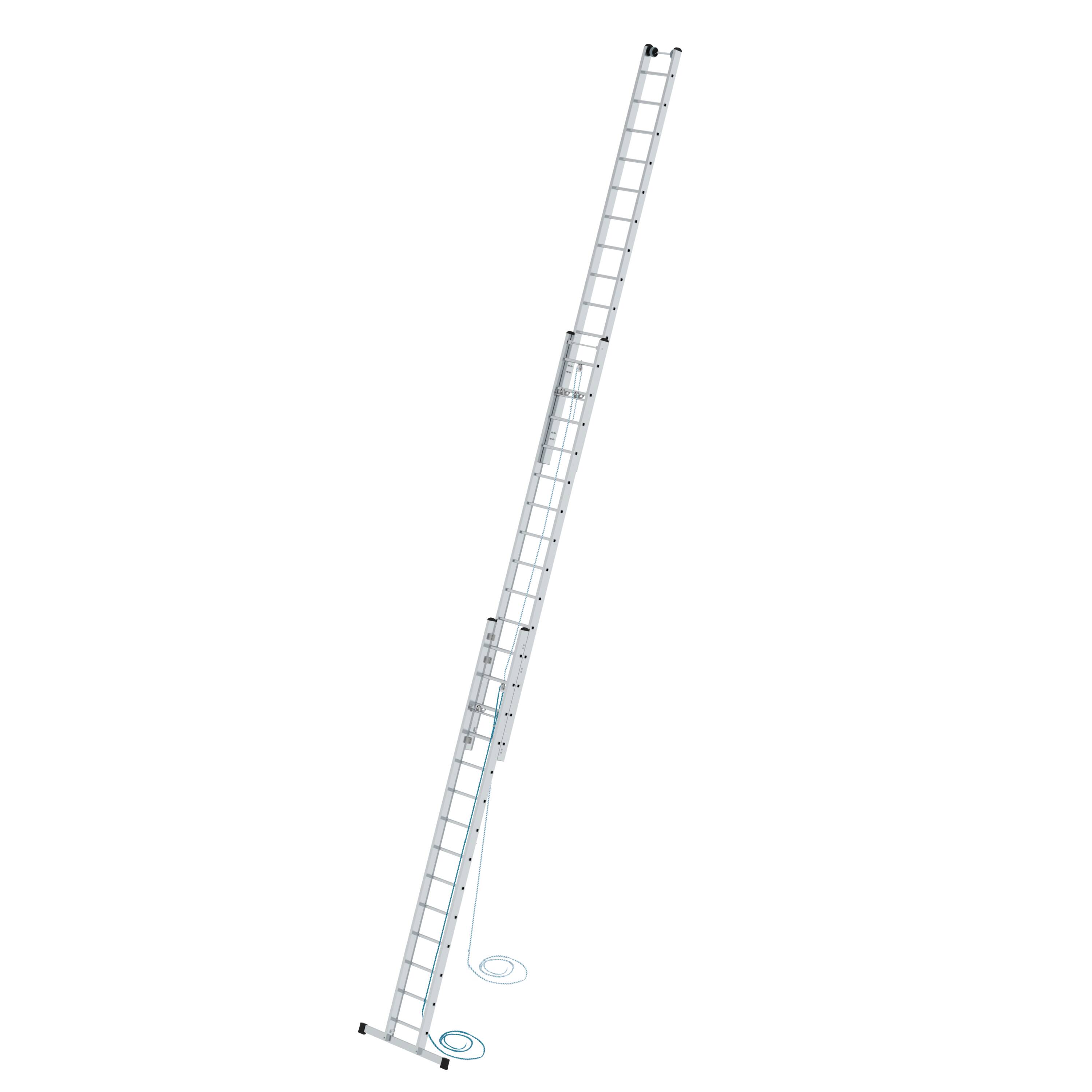 MUNK Sprossen-Seilzugleiter 3-teilig mit Standard-Traverse