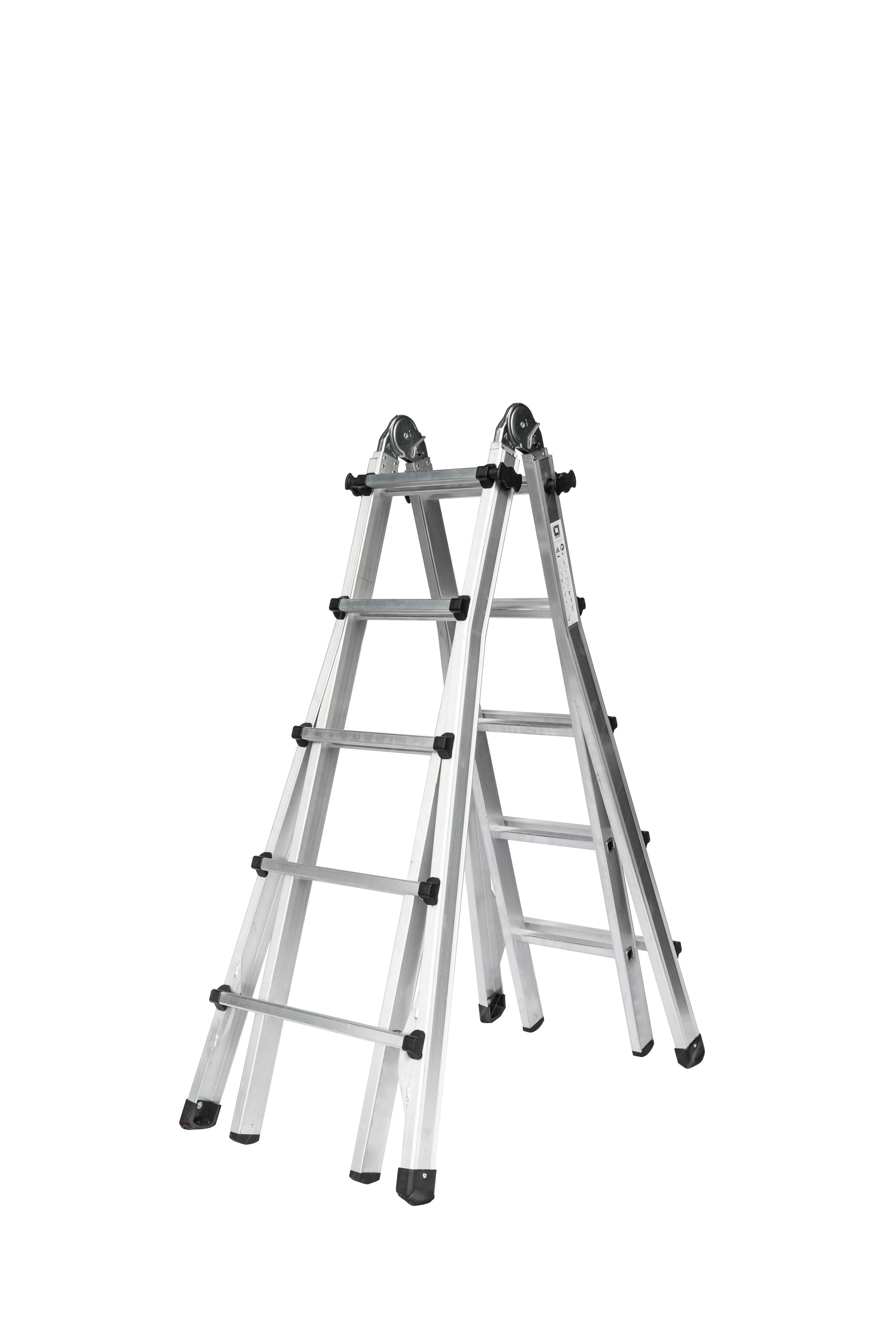 MUNK Teleskopleiter 4-teilig ohne Traverse