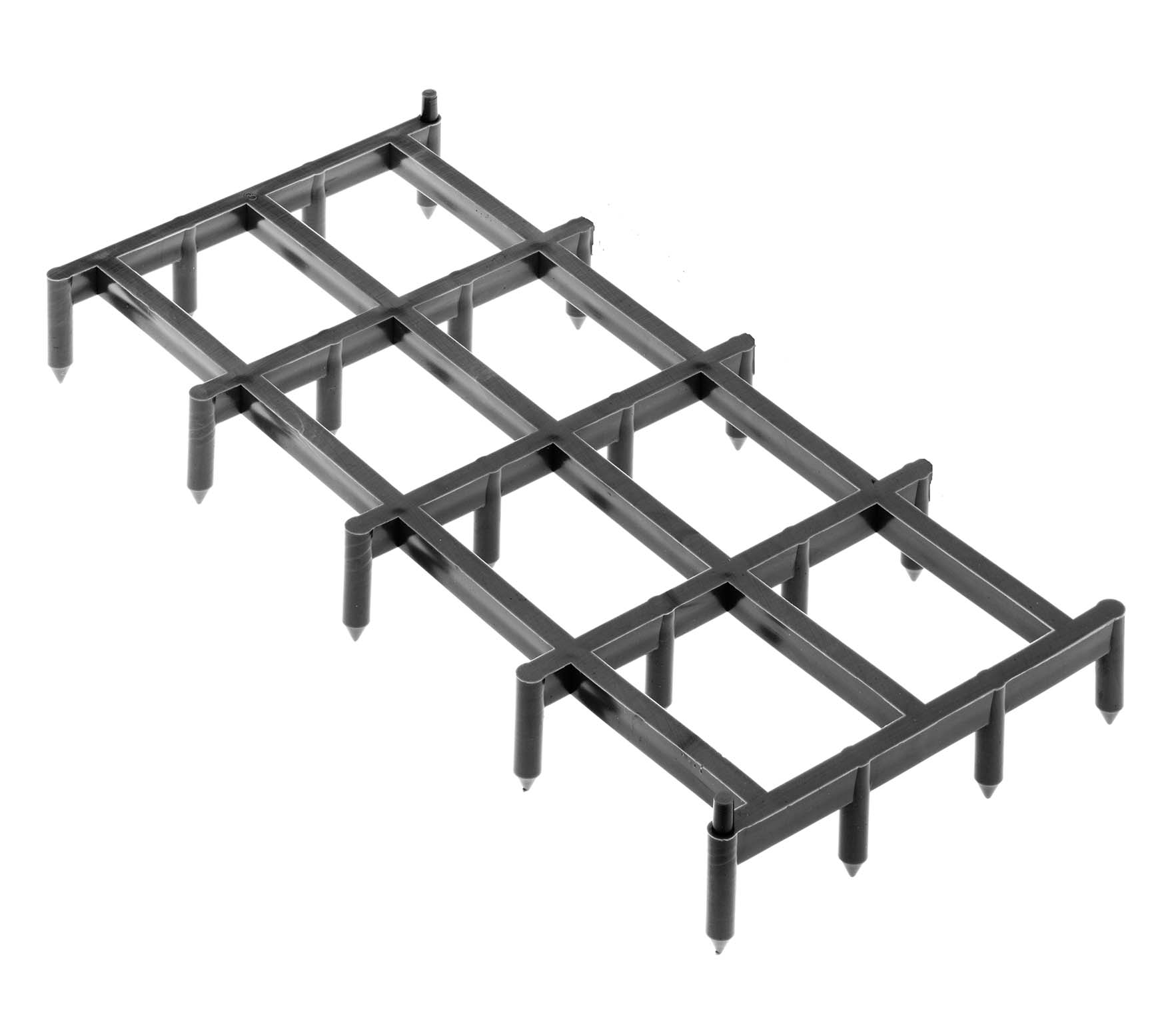 Nevoga Druntereck stabil, 25mm 1-fach, Rechteck 95x200mm DEZ25