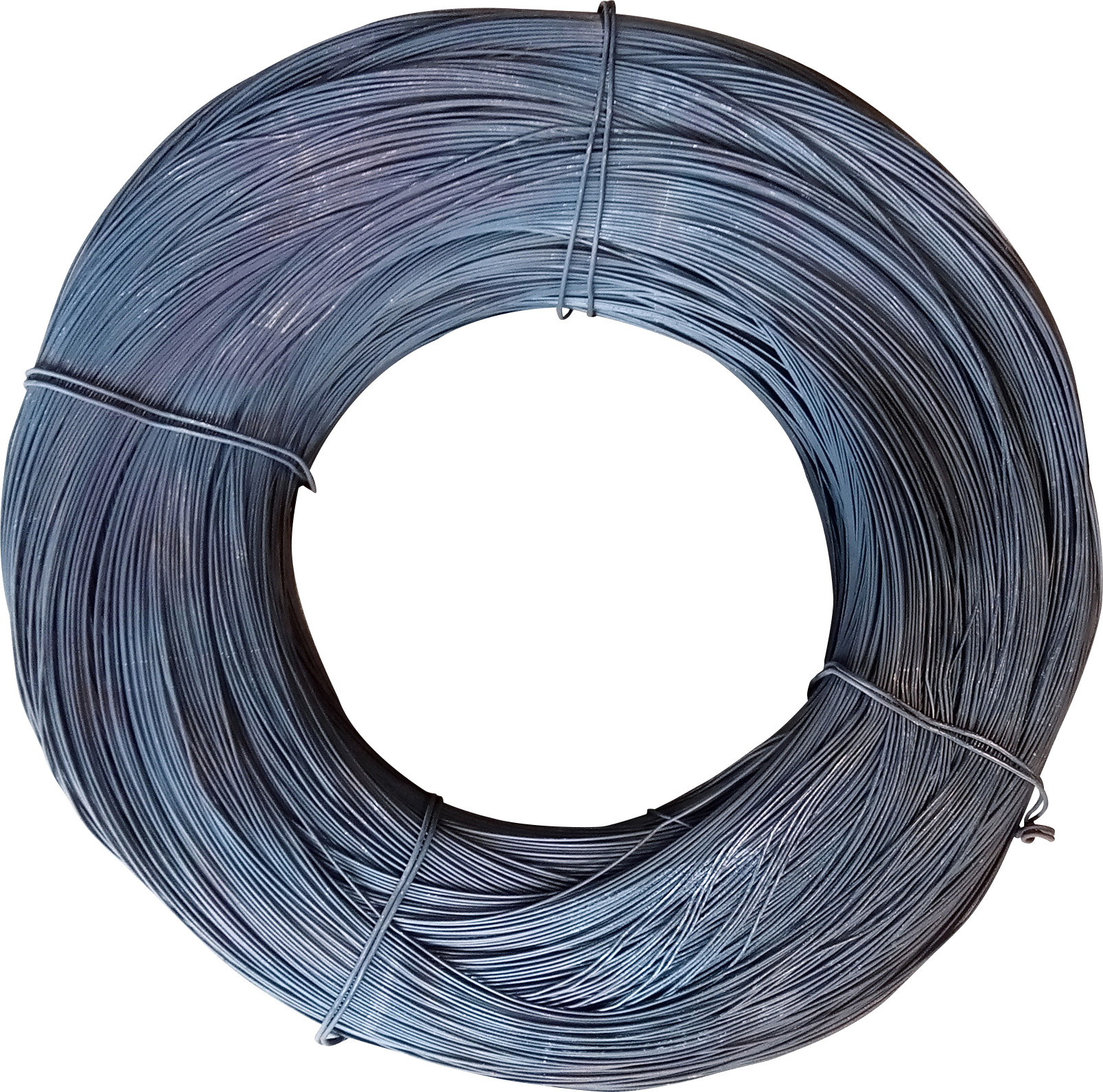 Draht geglüht in langen Adern 1,4 mm   Ring ca. 30 - 50 kg