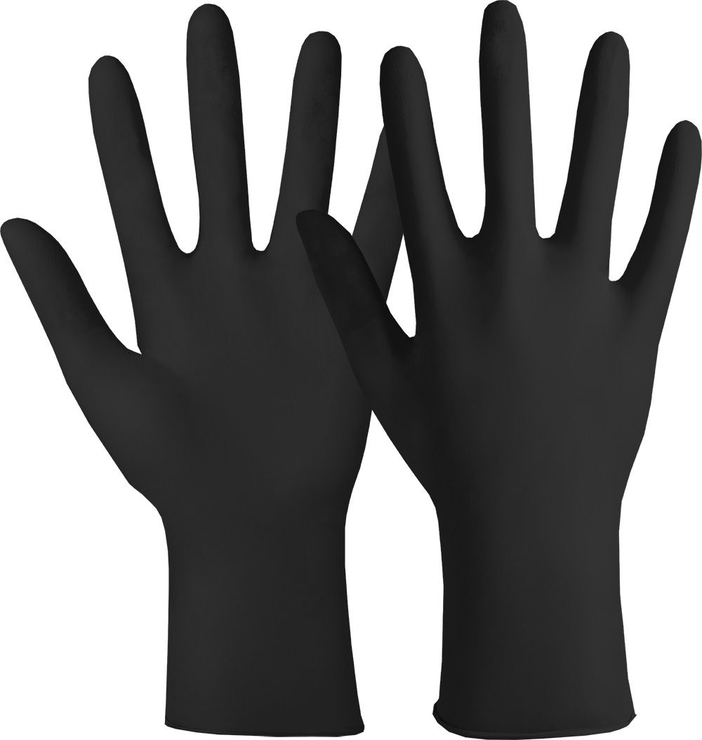 HASE Einweghandschuh "Nitril Black" Nr. 905540