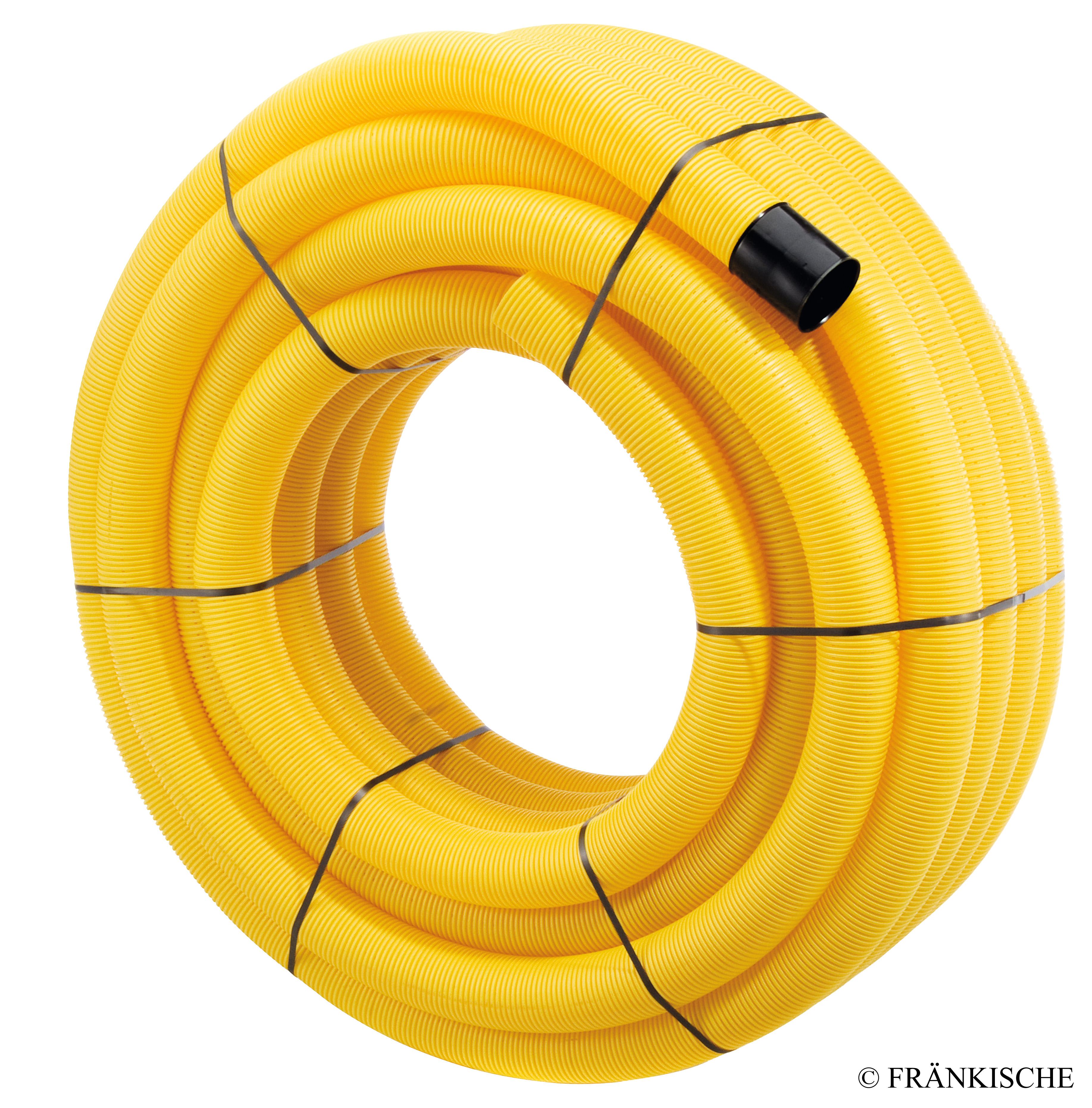 Dränrohr geschlitzt PVC-U nach DIN 1187 DN 125 Rolle a 50m