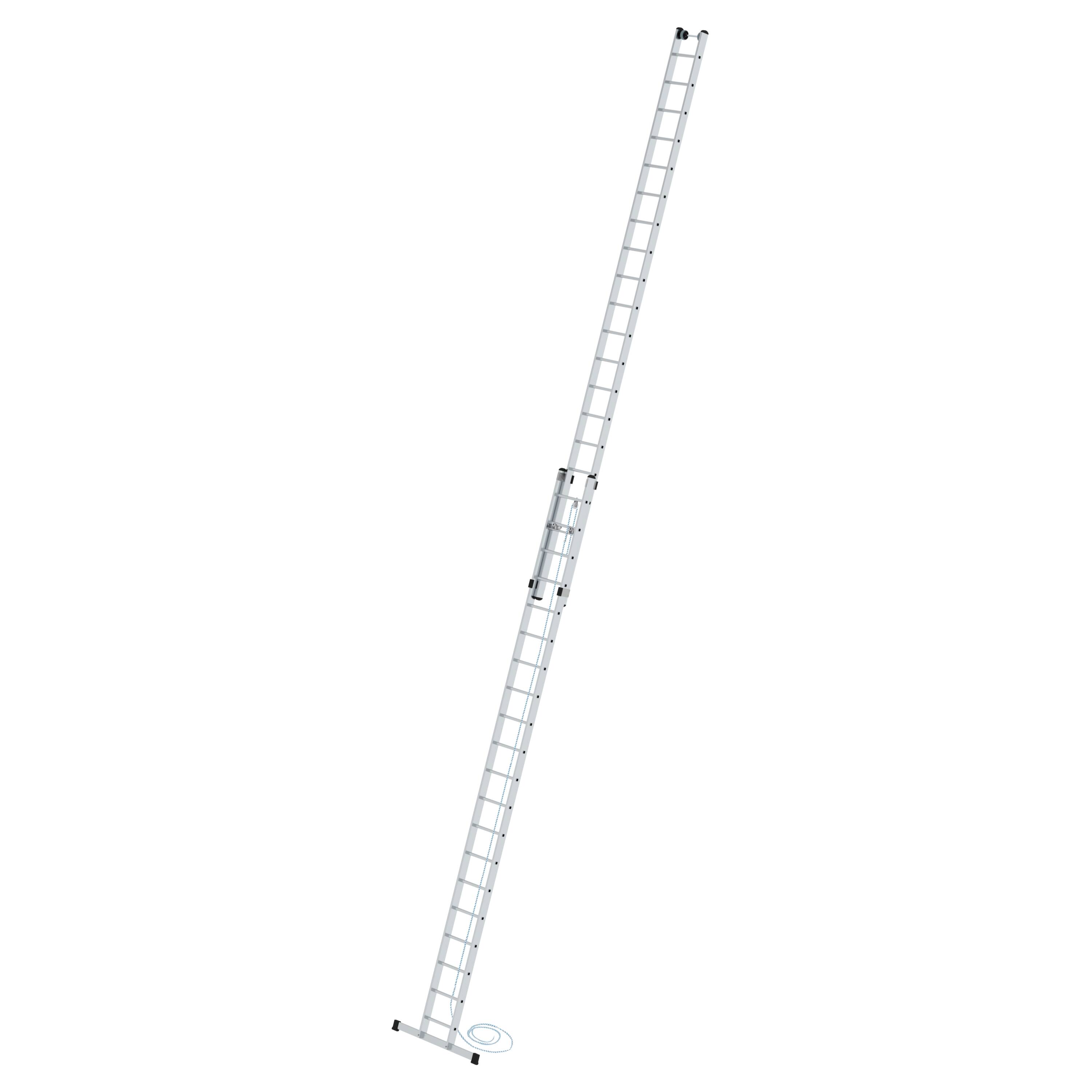 MUNK Sprossen-Seilzugleiter 2-teilig mit Standard-Traverse