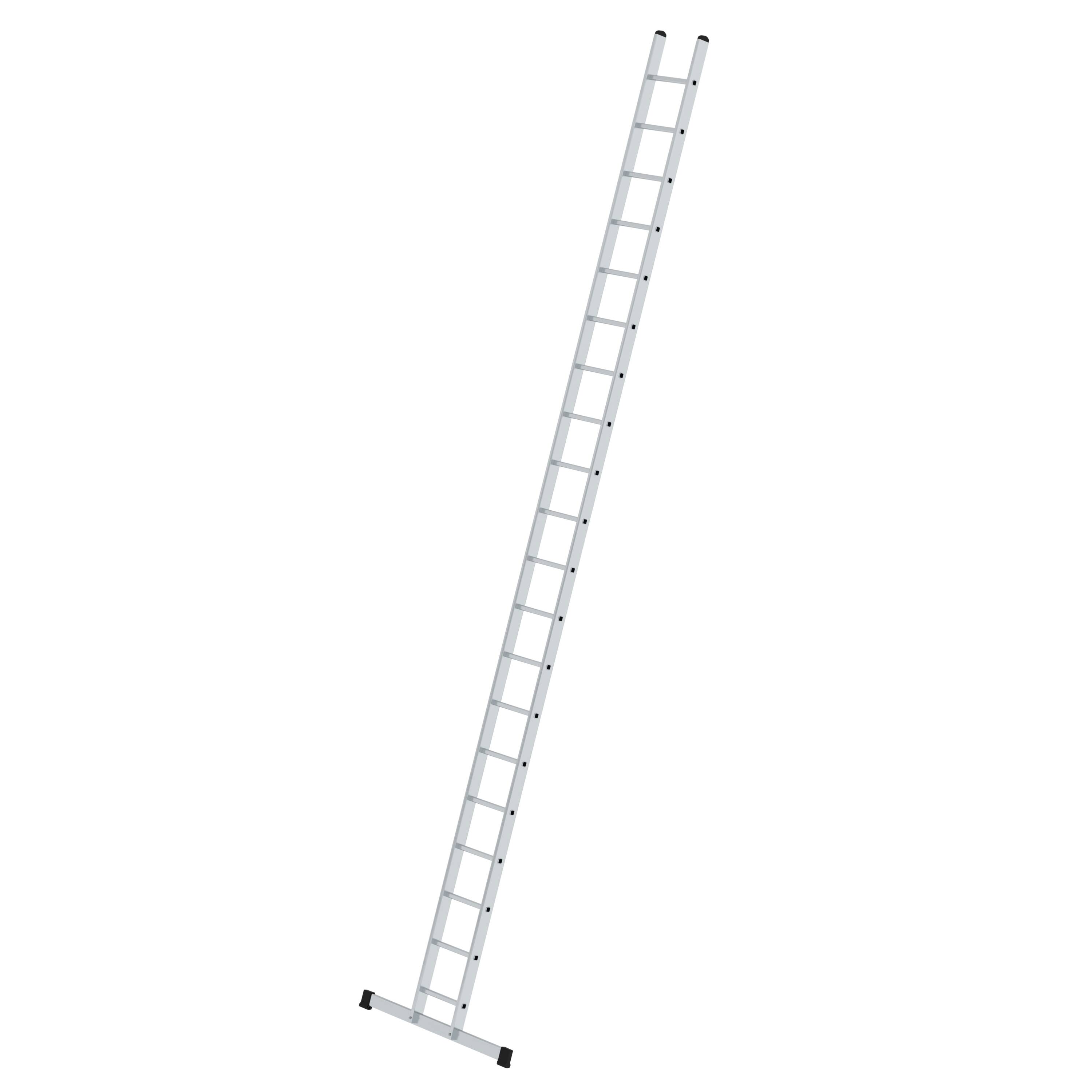 MUNK Sprossen-Anlegeleiter 350 mm breit mit Standard-Traverse