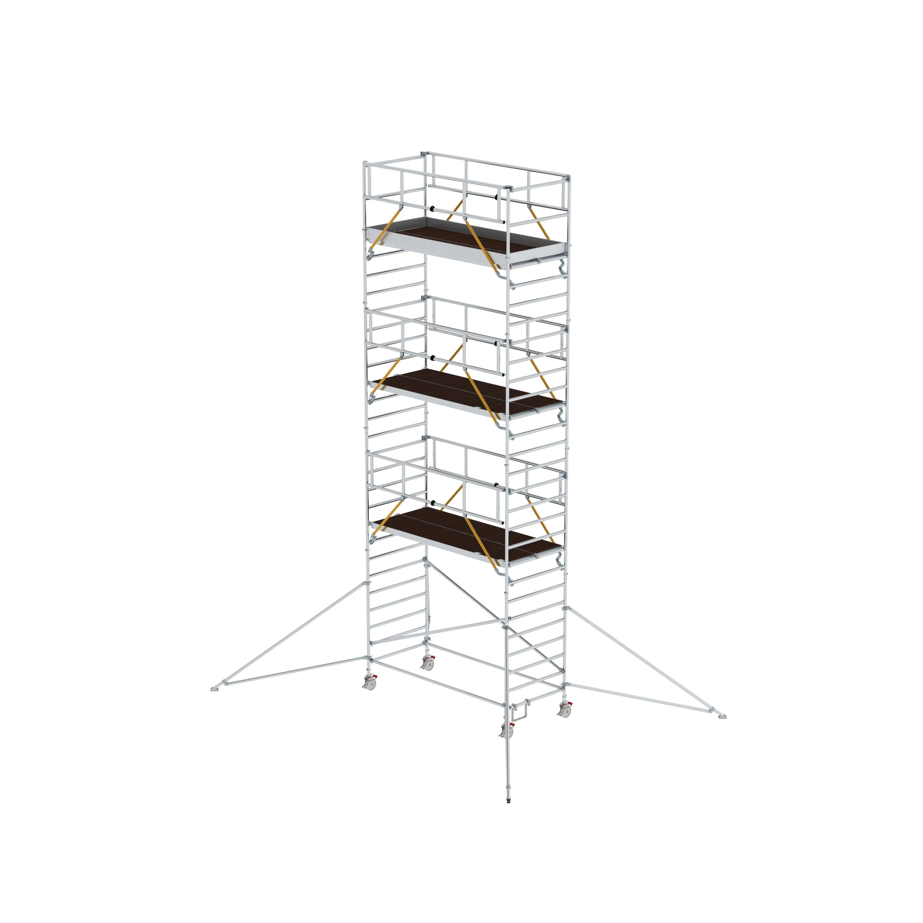 MUNK Rollgerüst SG 1,35 x 3,0 m mit Ausleger & Doppel-Plattform