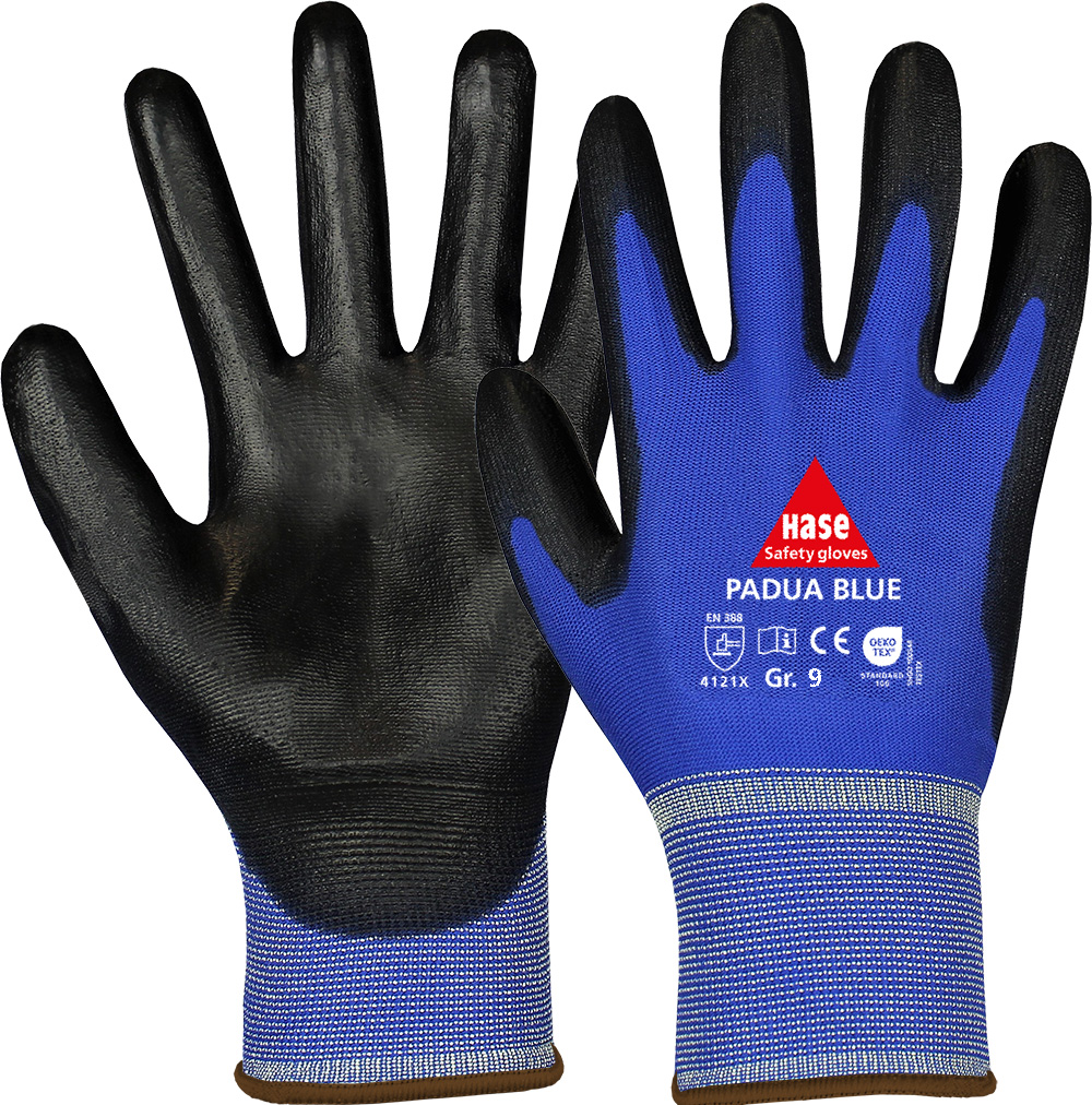 HASE Montagehandschuh "Padua Blue" Nr. 508250, VPE: 12 PA