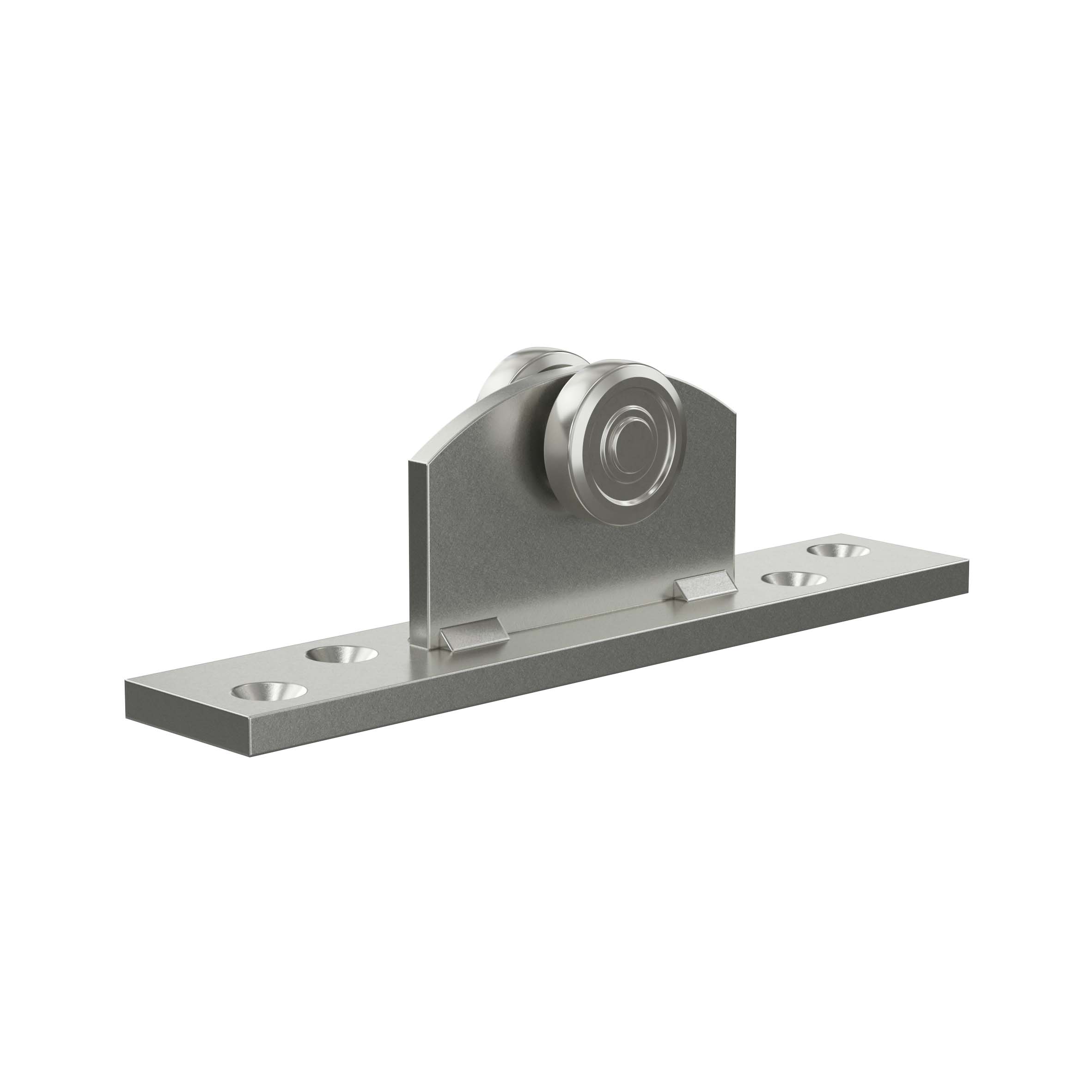 MEA Einfachrolle mit Flansch