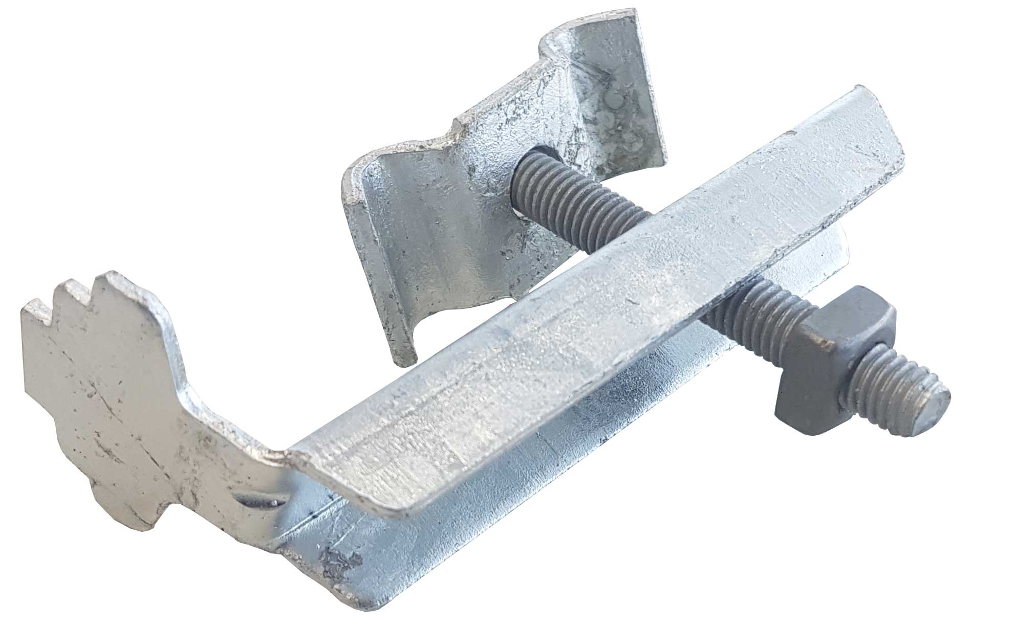 Standard-Befestigung feuerverz. # 1 für Gitterroste bis 30 mm Höhe # 5/31