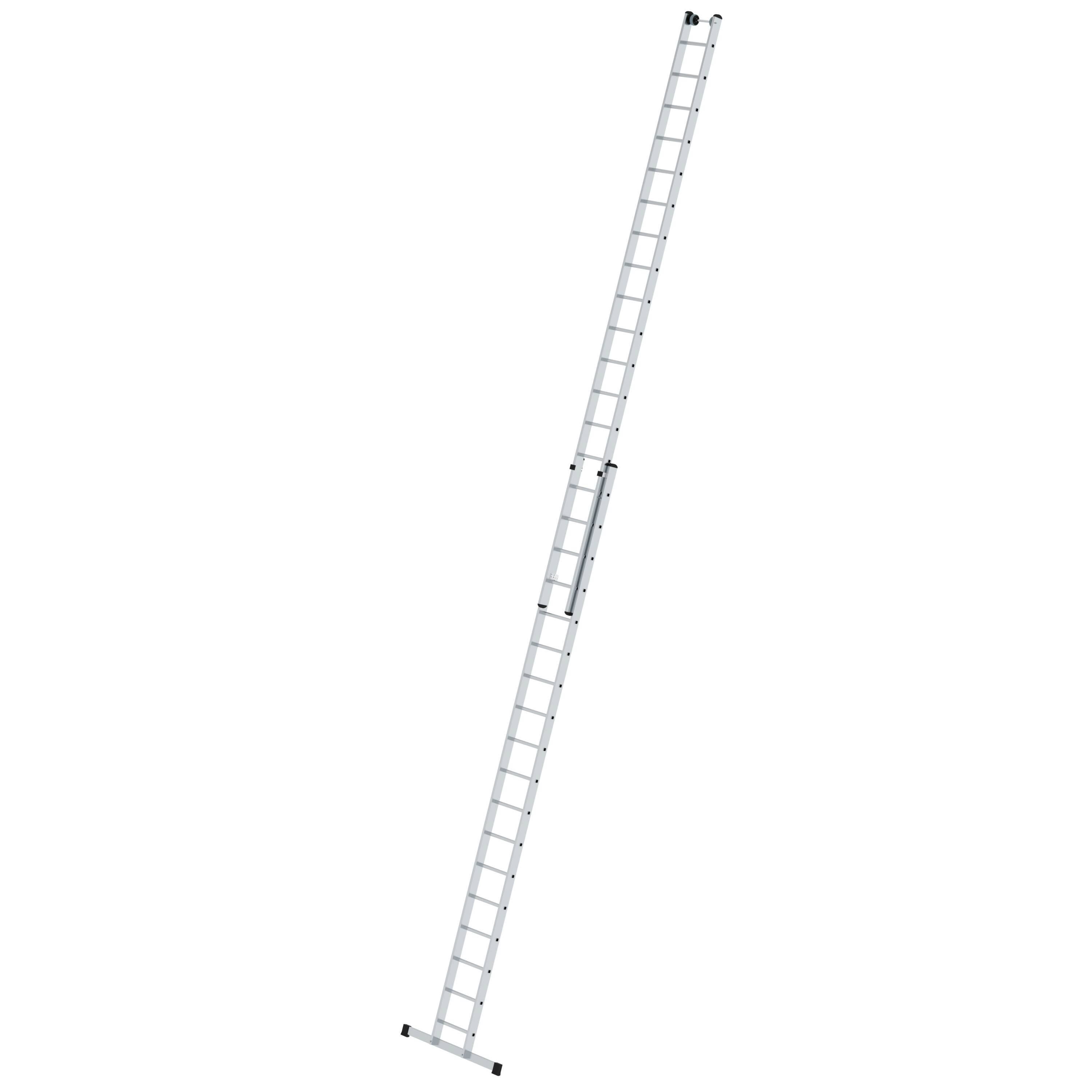 MUNK Sprossen-Schiebeleiter 2-teilig mit Standard-Traverse