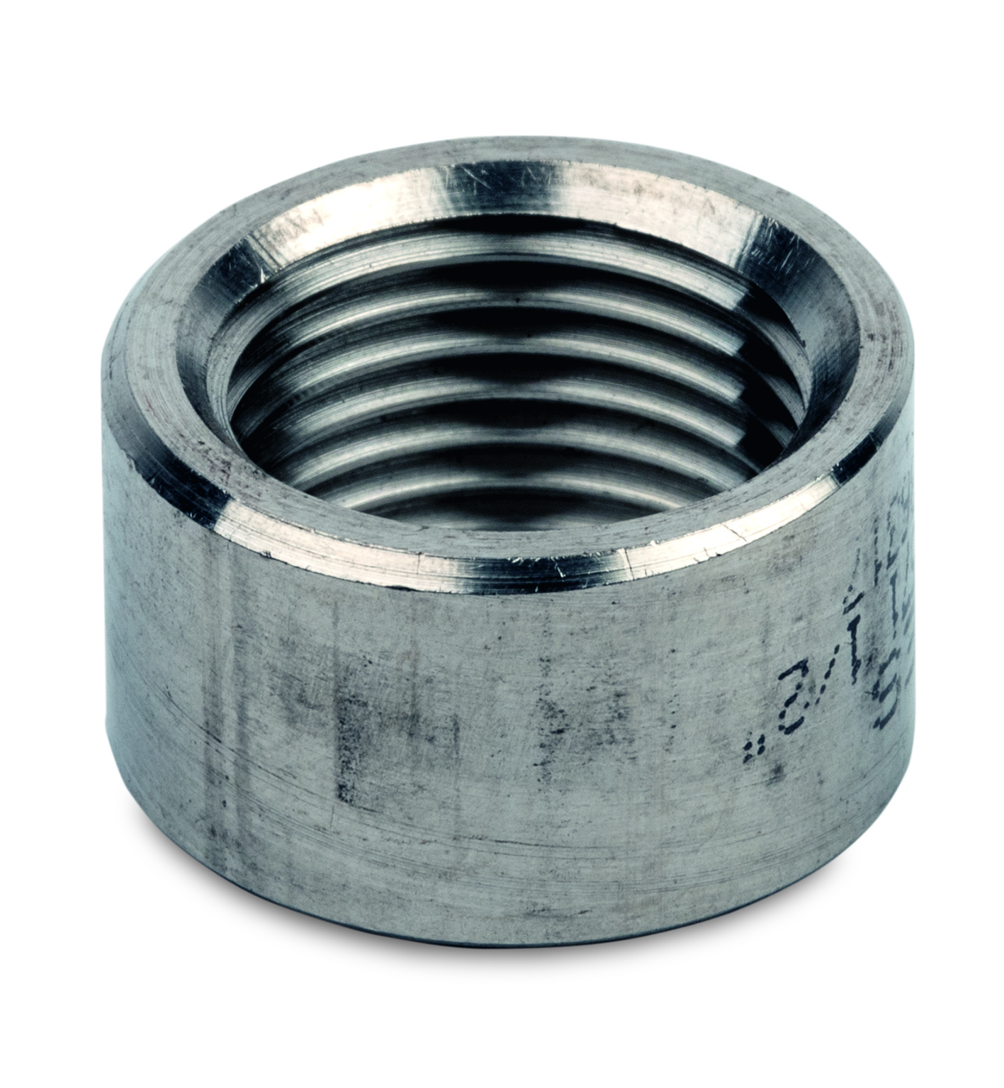 Schweissmuffe halb Edelstahl V4A