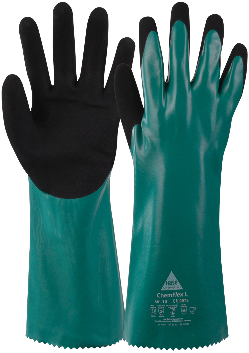 HASE Chemikalienhandschuh "ChemFlex 35" Nr. 905200