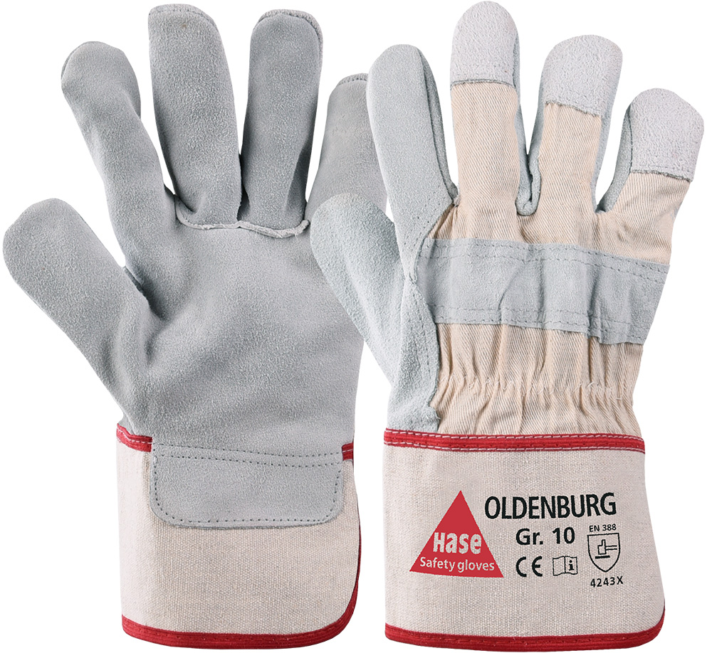 HASE Arbeitshandschuh "Oldenburg" Nr. 212100, VPE: 12 PA
