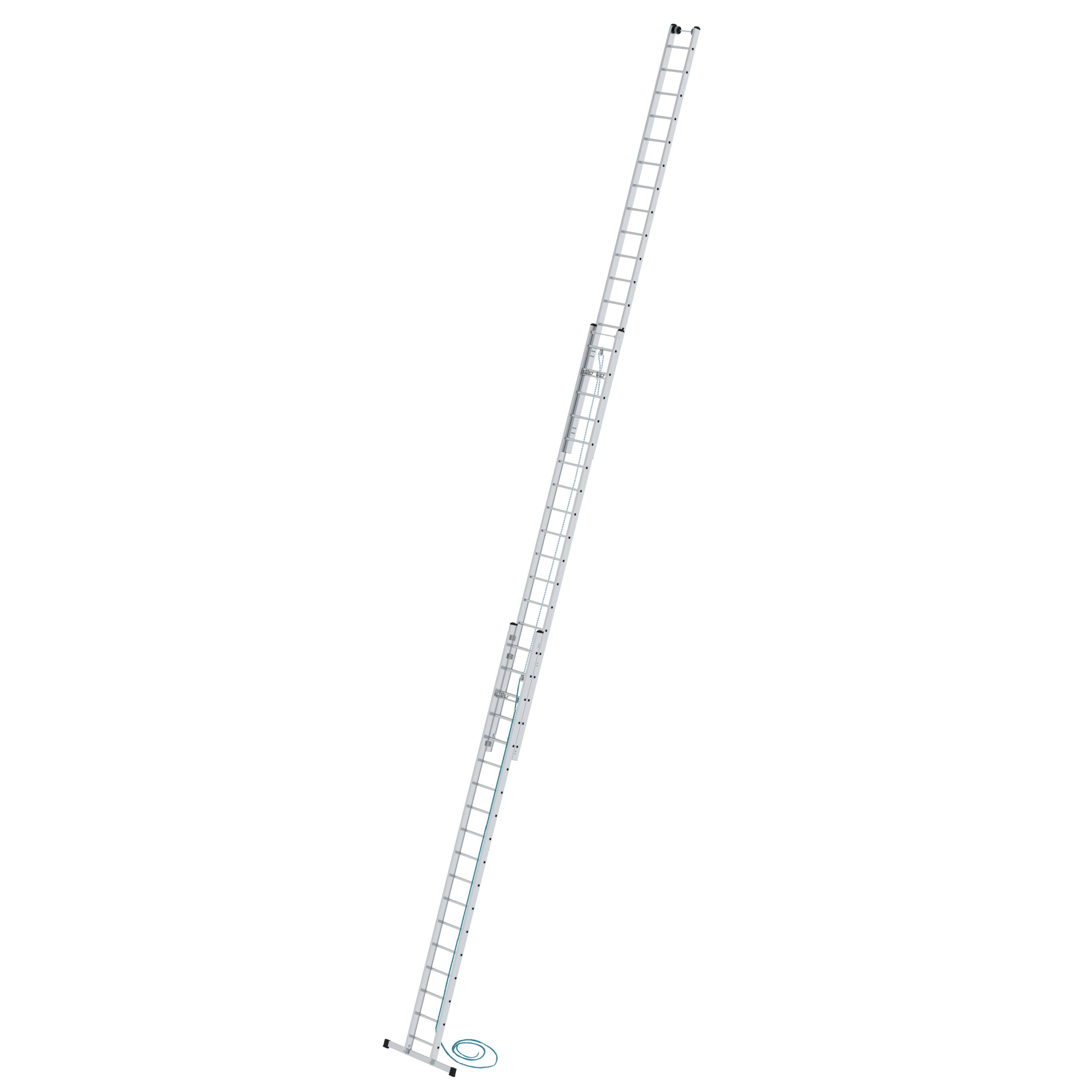 MUNK Sprossen-Seilzugleiter 3-teilig mit Standard-Traverse