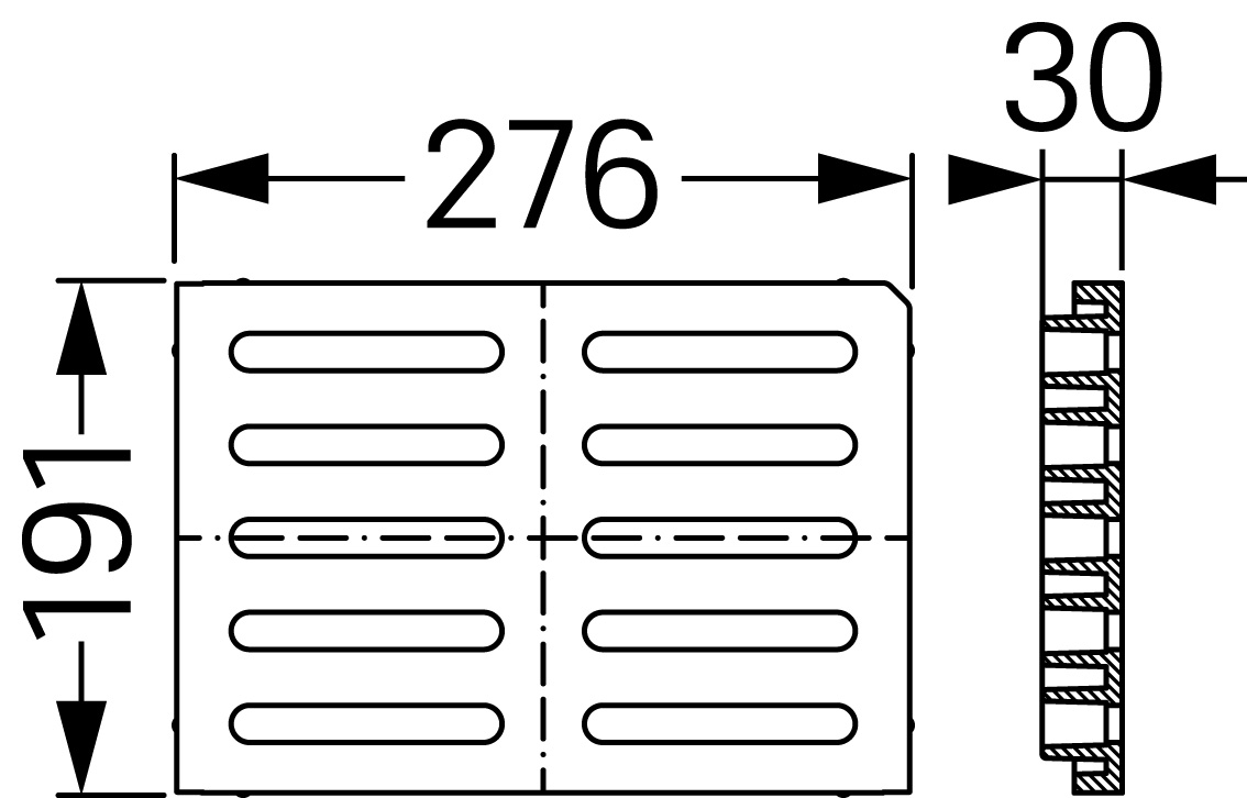 KESSEL-Schlitzrost Art-Nr.: 30001S