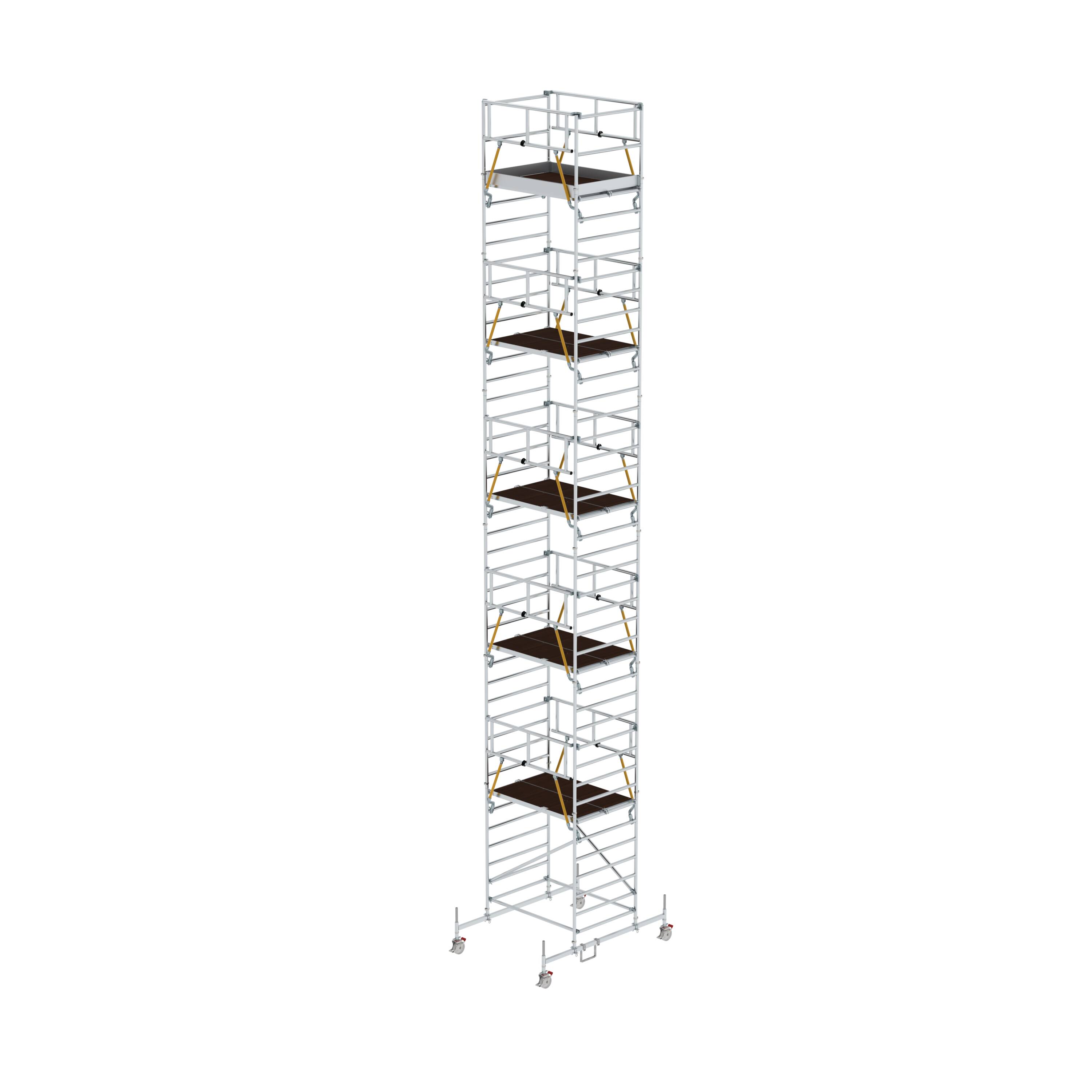 MUNK Rollgerüst SG 1,35 x 1,80 m mit Fahrbalken & Doppel-Plattform