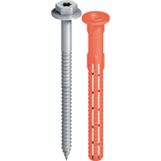 EJOT - KU/Edelstahl - Dübel SDF - KB - 10H - E