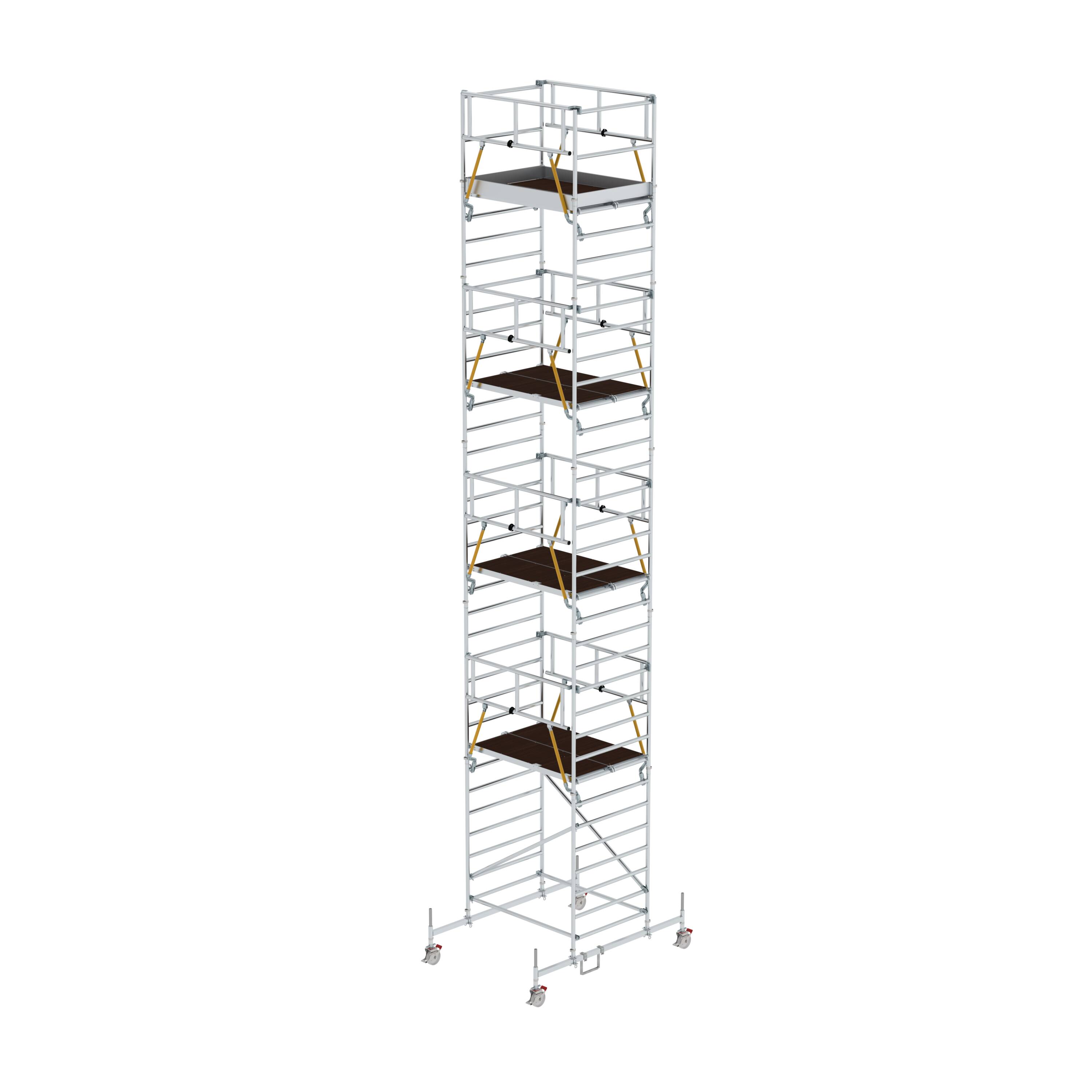 MUNK Rollgerüst SG 1,35 x 1,80 m mit Fahrbalken & Doppel-Plattform
