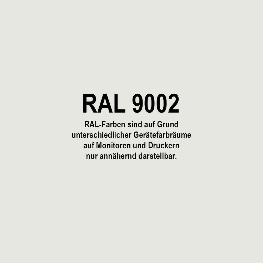 Alu-Tafelblech 25my ähn. 9002 Grauweiß RSL eins. Schutzfolie