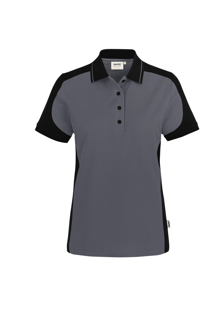 HAKRO Damen Poloshirt Contrast MIKRALINAR® ECO No. 339