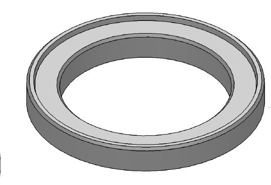 Schacht Auflagering h=10cm Teil 1 lichte Weite: 625 mm verschiebesicher