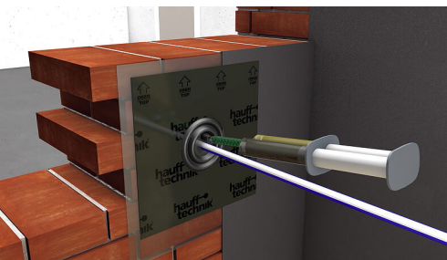 Hauff Universal-Gebäudeeinführung für Gebäude mit/ohne Keller MIS25 1x6-13 PRO