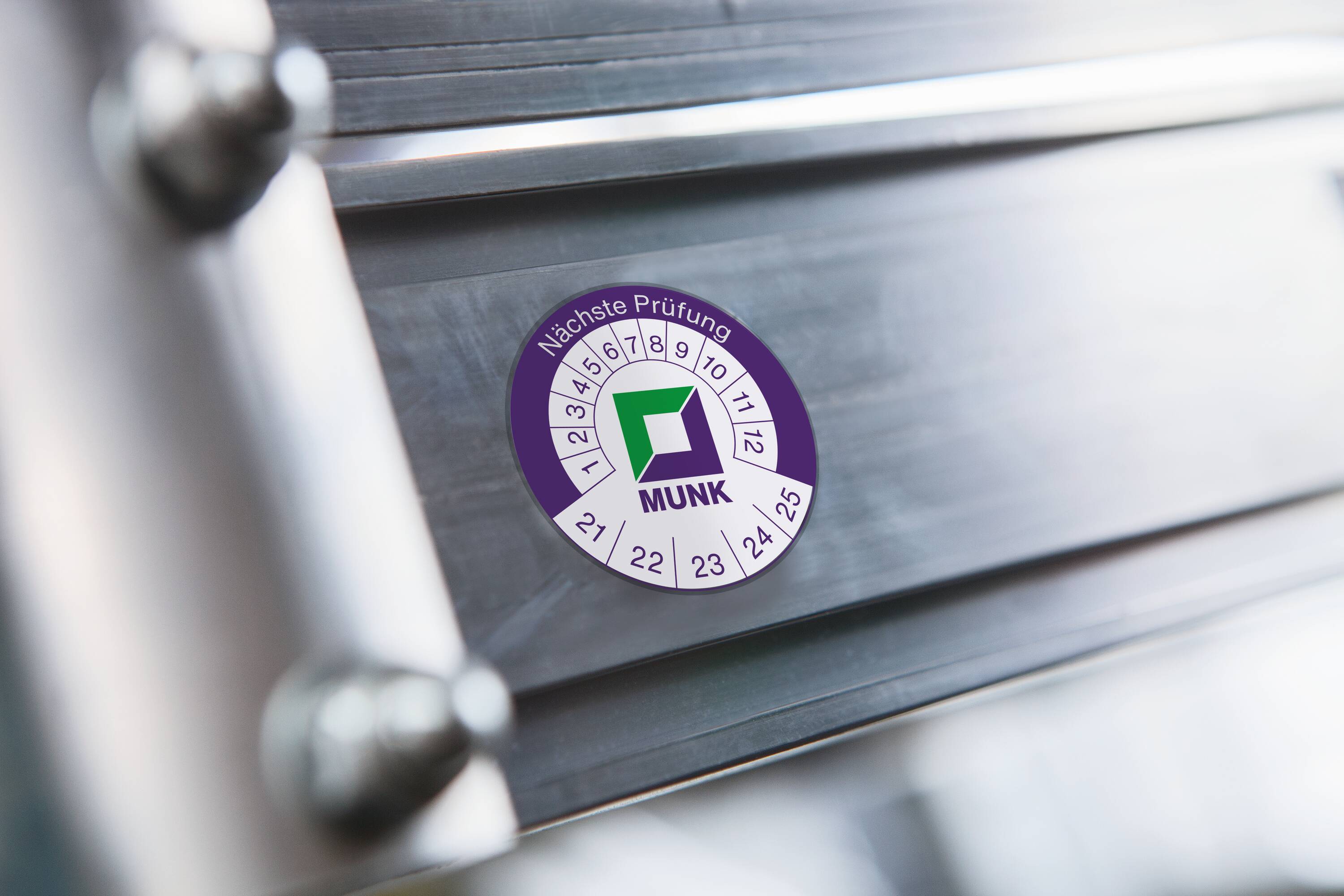 MUNK Prüfplakette