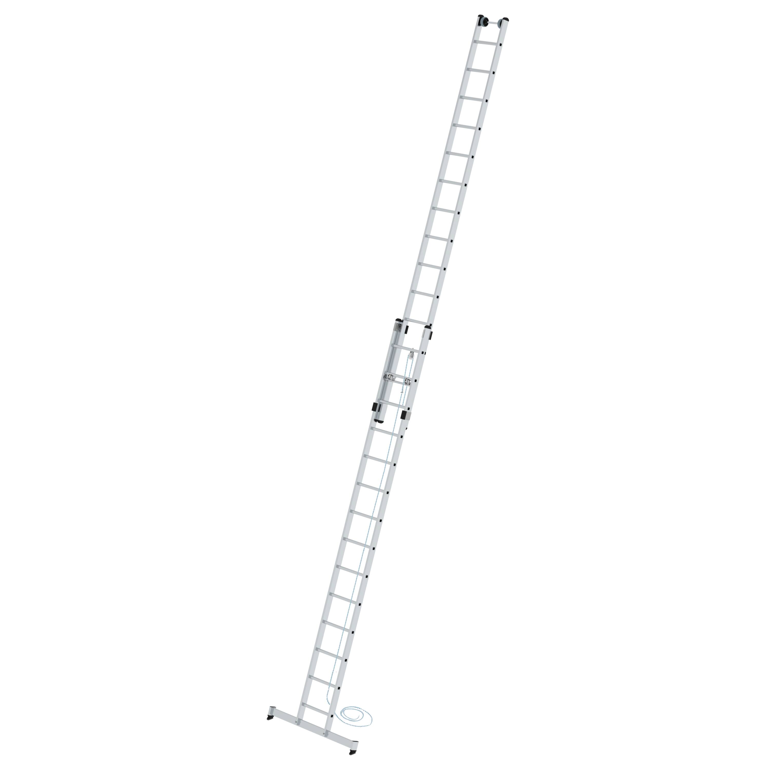 MUNK Sprossen-Seilzugleiter 2-teilig mit nivello®-Traverse