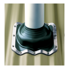 EJOT - Dektite EZi-Seal Rohrmanschette Drm.  0-35 mm  Grundflä.  100x100 mm