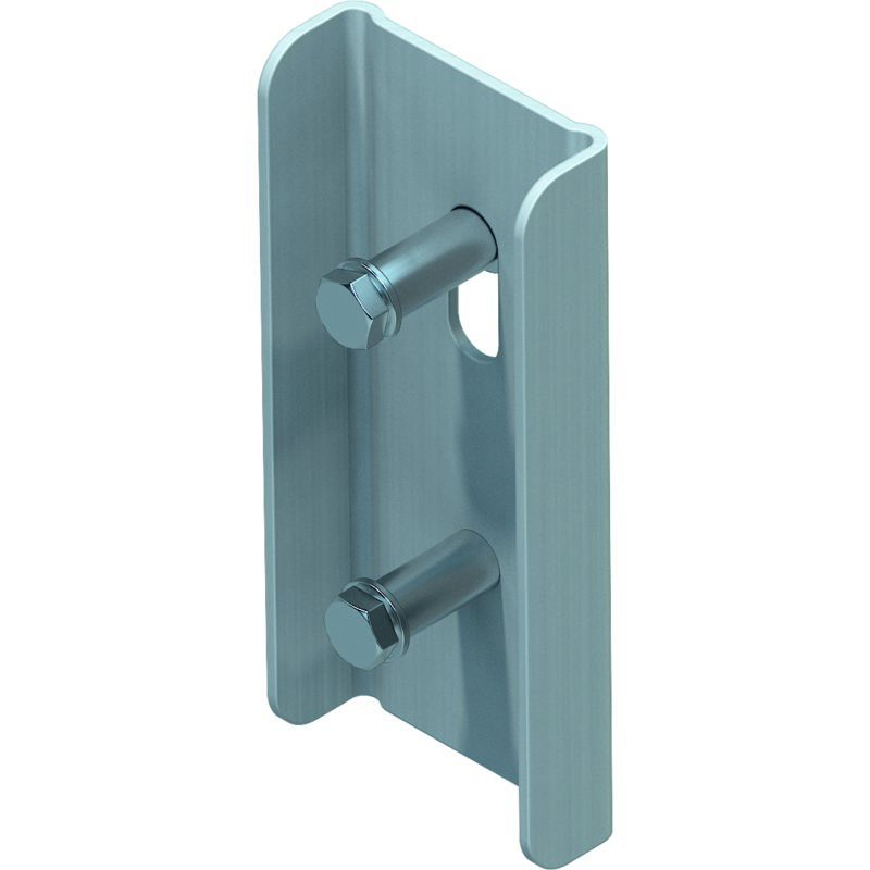 ZARGES Leiterverbinder aus Edelstahl V4A für Holm 60 x 25 mm