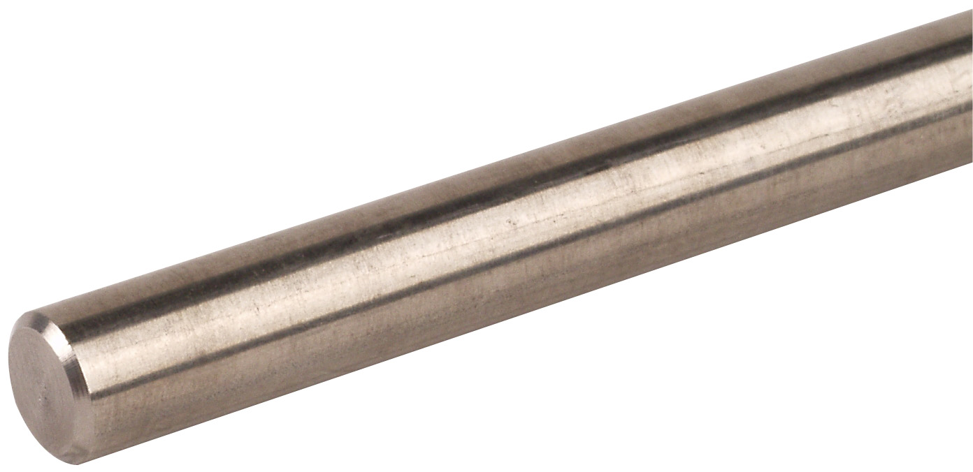Dehn Anschlussfahne gerichtet rund Ø 10mm, Länge 1000mm, V4A #860110