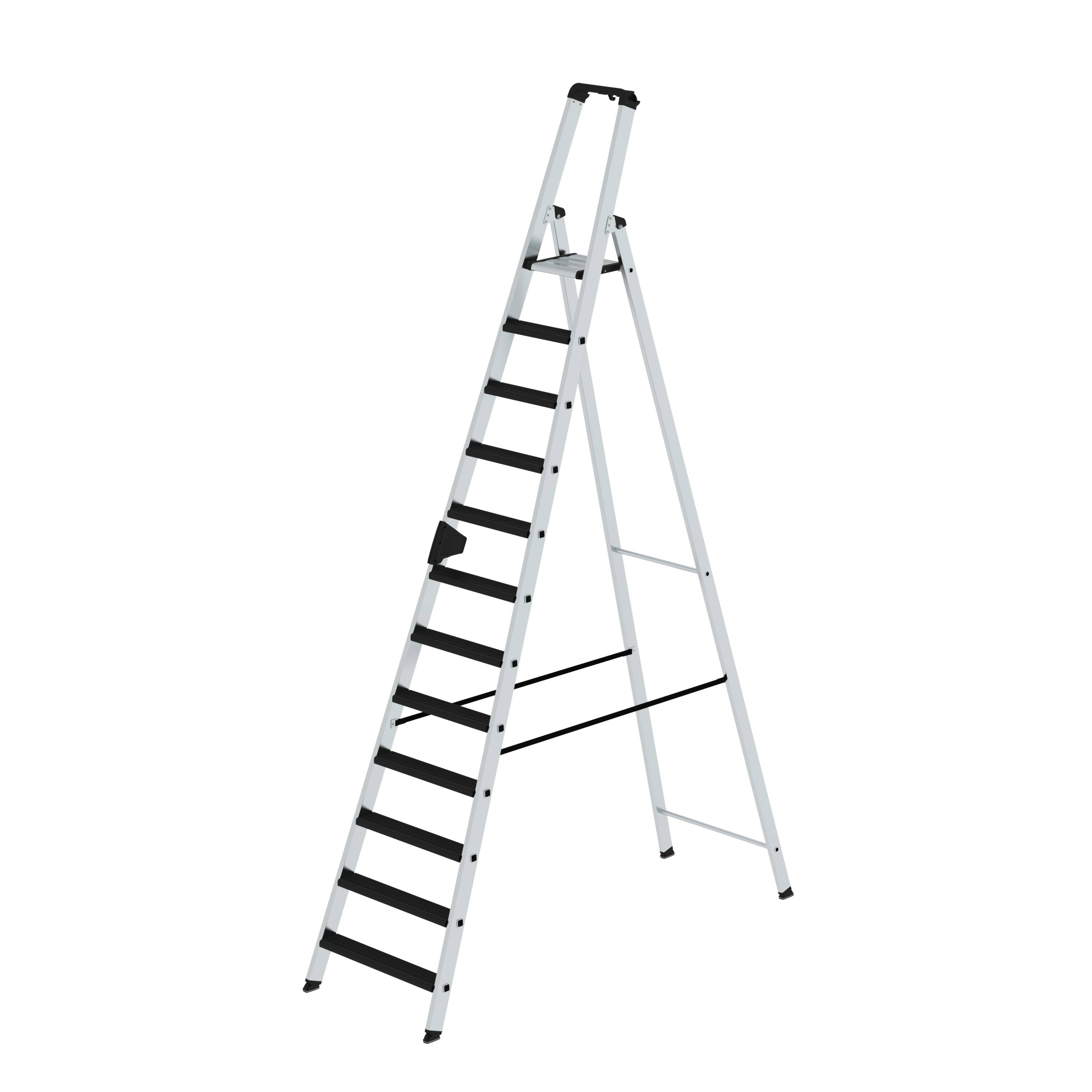 MUNK Stufen-Stehleiter einseitig begehbar mit clip-step relax