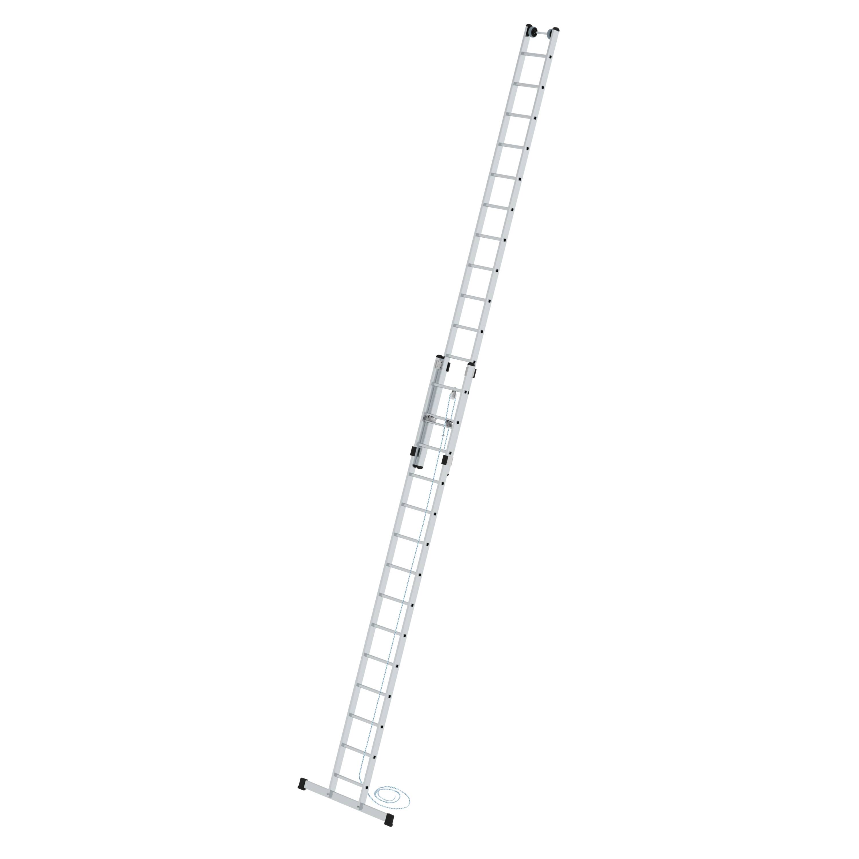 MUNK Sprossen-Seilzugleiter 2-teilig mit Standard-Traverse