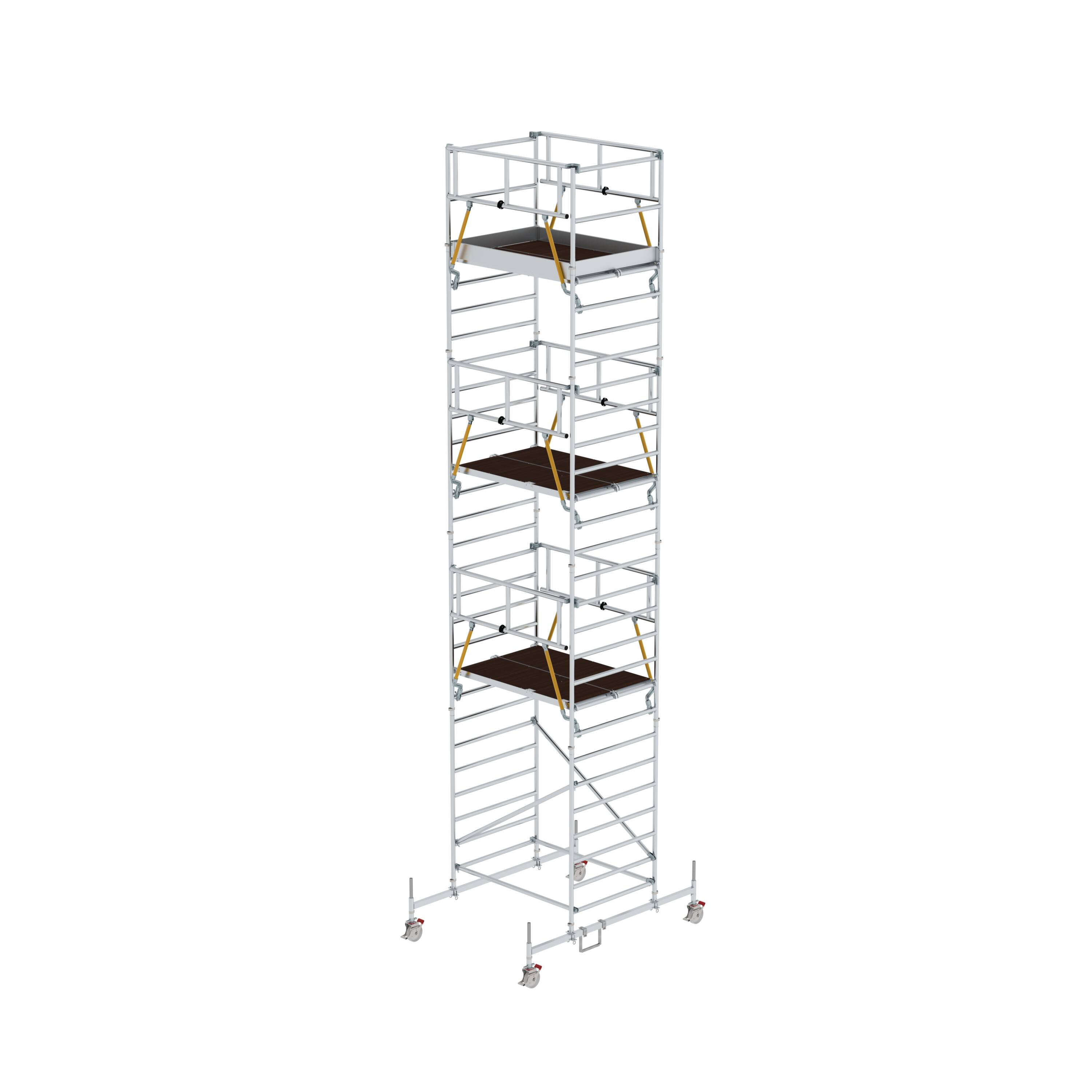 MUNK Rollgerüst SG 1,35 x 1,80 m mit Fahrbalken & Doppel-Plattform
