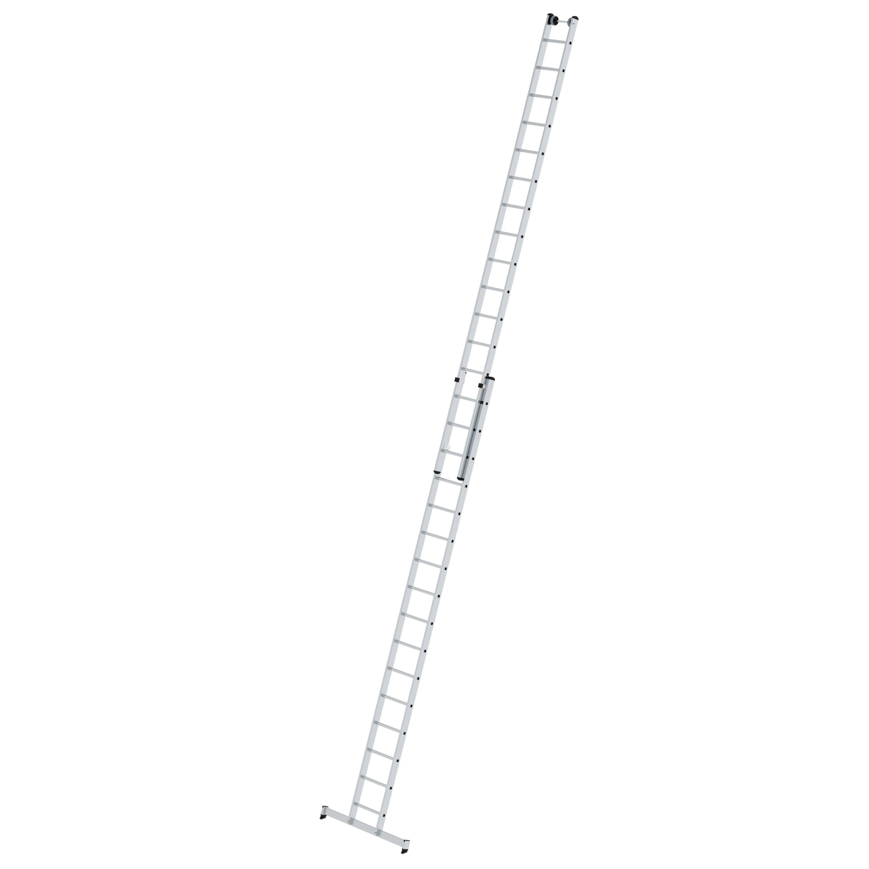 MUNK Sprossen-Schiebeleiter 2-teilig mit nivello®-Traverse