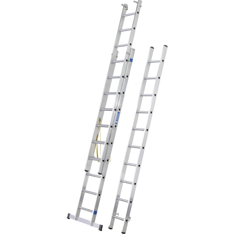 ZARGES Skymaster DX Gebördelte Mehrzweckleiter, 3-teilig
