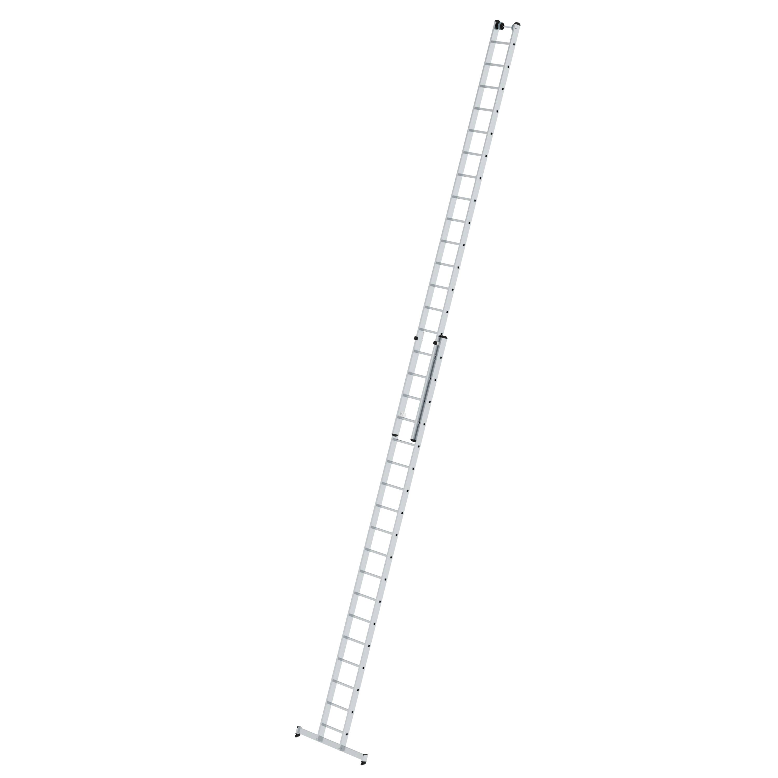 MUNK Sprossen-Schiebeleiter 2-teilig mit nivello®-Traverse