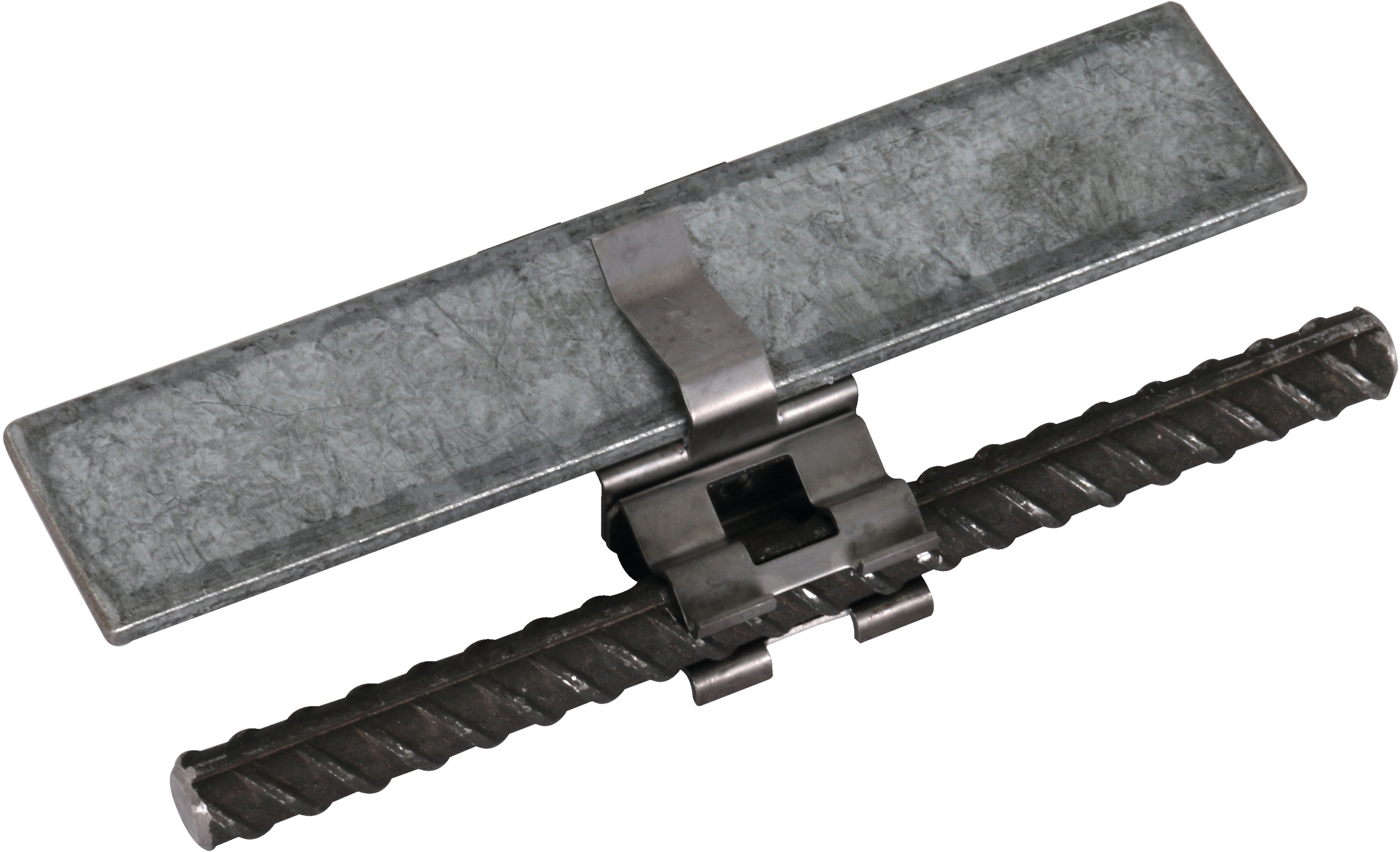 DEHNclip - Bewehrungsklemme Wskt.: St/bl Rd 10 / Fl 30 x 3-4 Dehn Art.Nr. 308 142