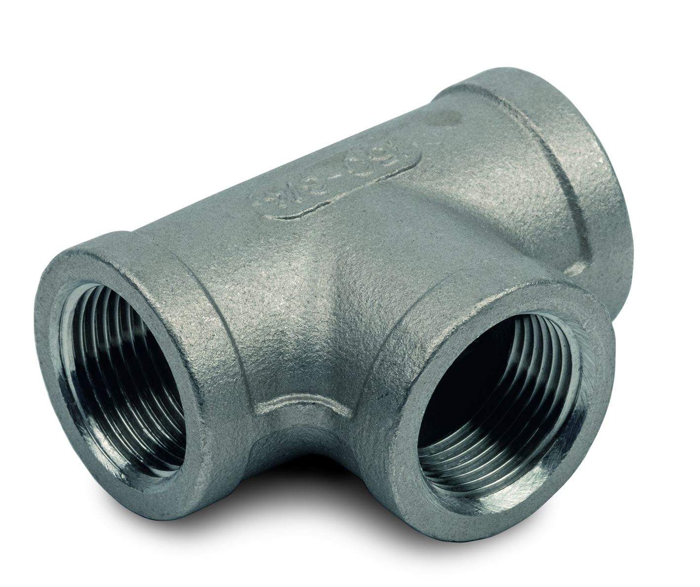 T-Stück 90° #130 Edelstahl V4A