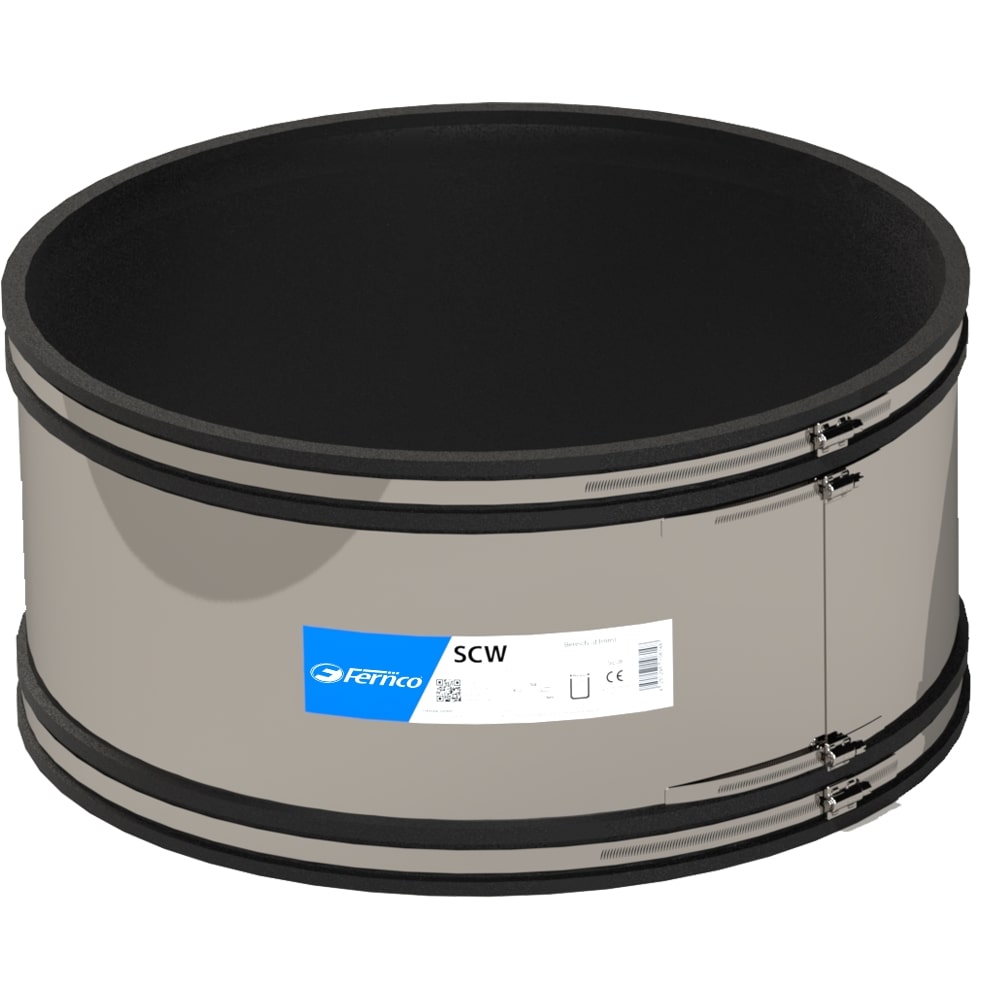 Fernco Manschettendichtung 2B EWC225 Typ 2B Spannbereich 200-225mm,extrabreit