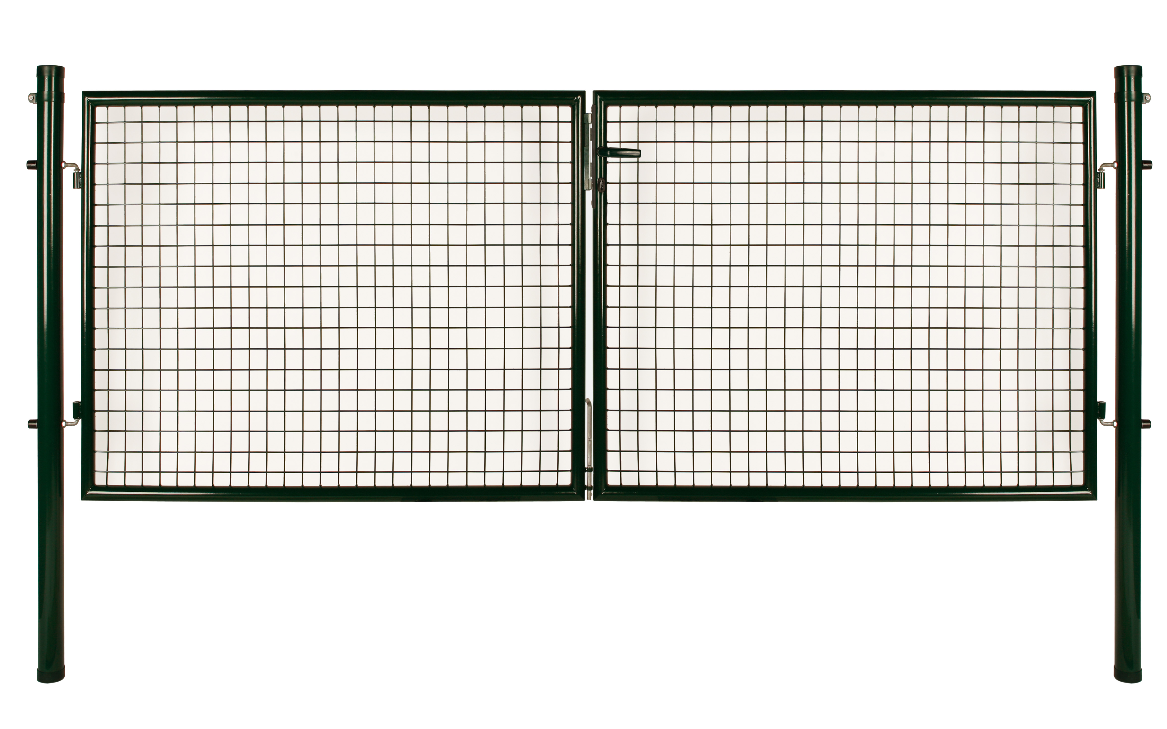 Gartentor 2-flügelig grün RAL 6005