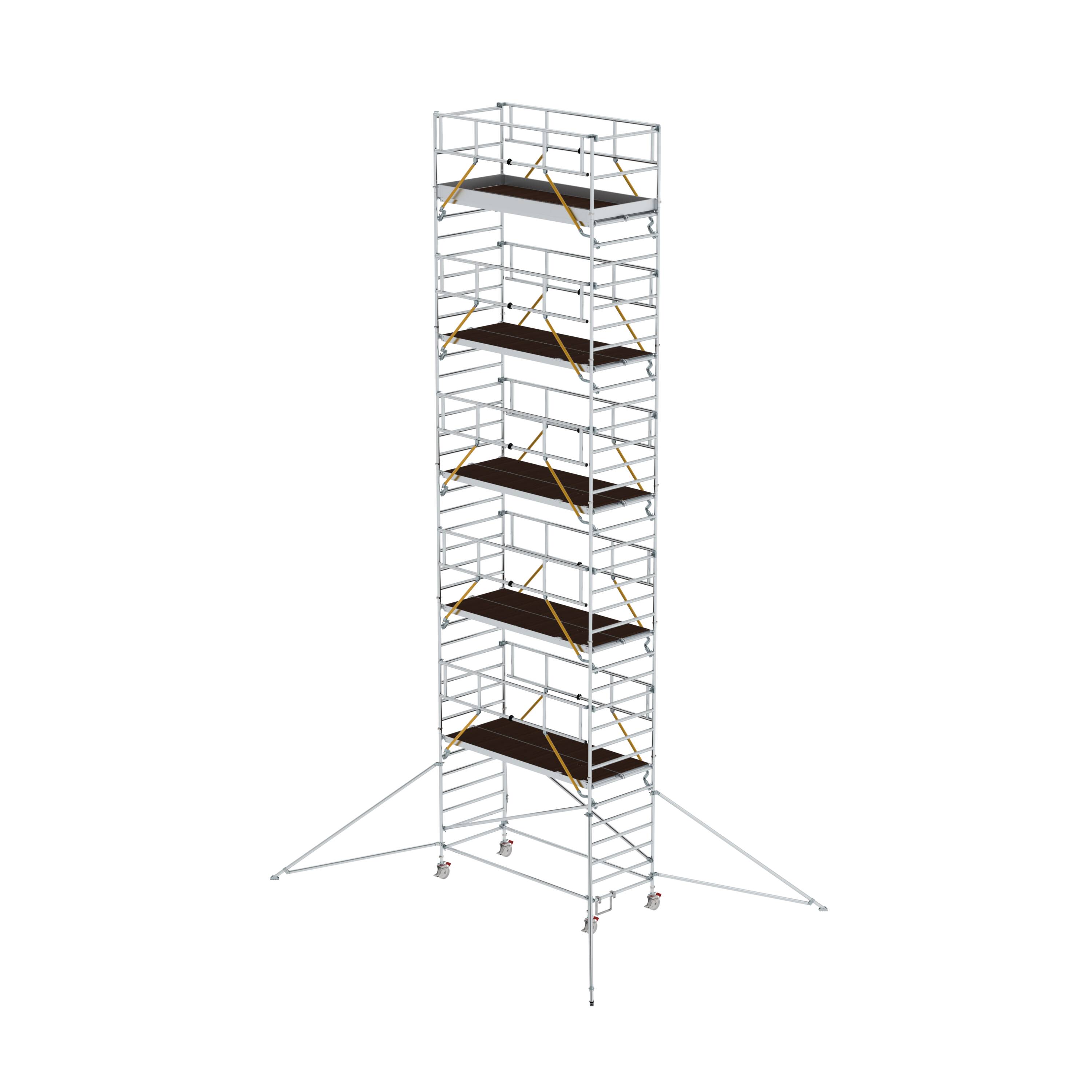 MUNK Rollgerüst SG 1,35 x 3,0 m mit Ausleger & Doppel-Plattform